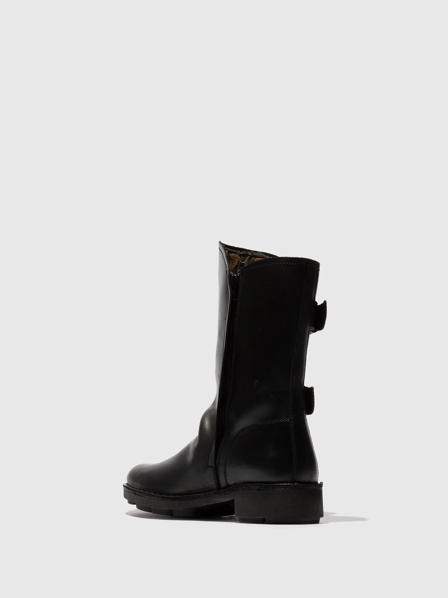 Buckle Ankle Boots NACH177FLY BLACK - Image 3
