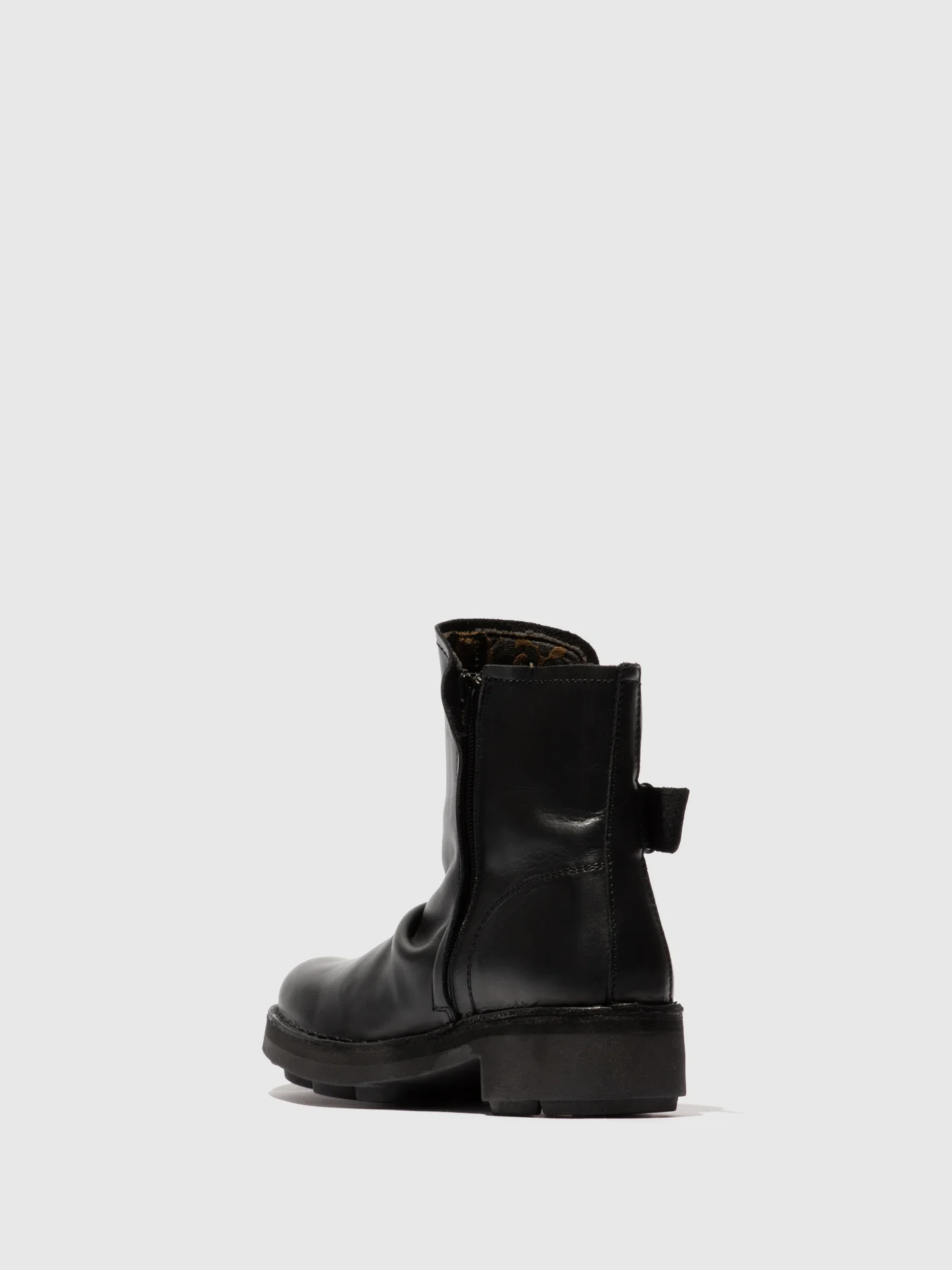 Buckle Ankle Boots NAFE142FLY BLACK - Image 3