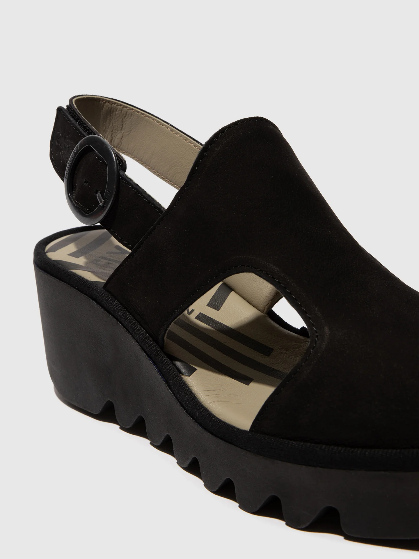 Buckle Sandals BAIF585FLY BLACK - Image 4