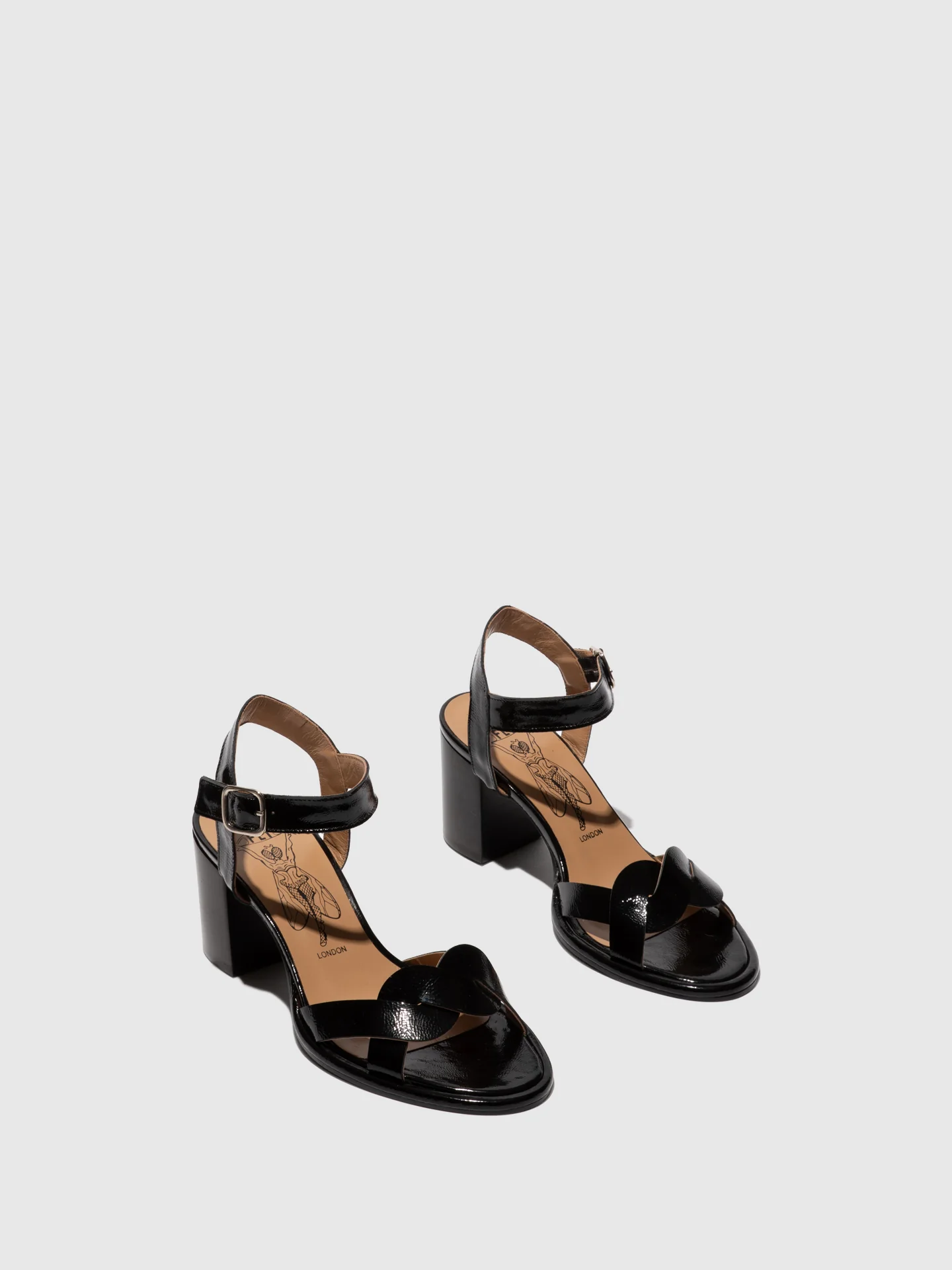 Heel Sandals MOJI263FLY BLACK - Image 2