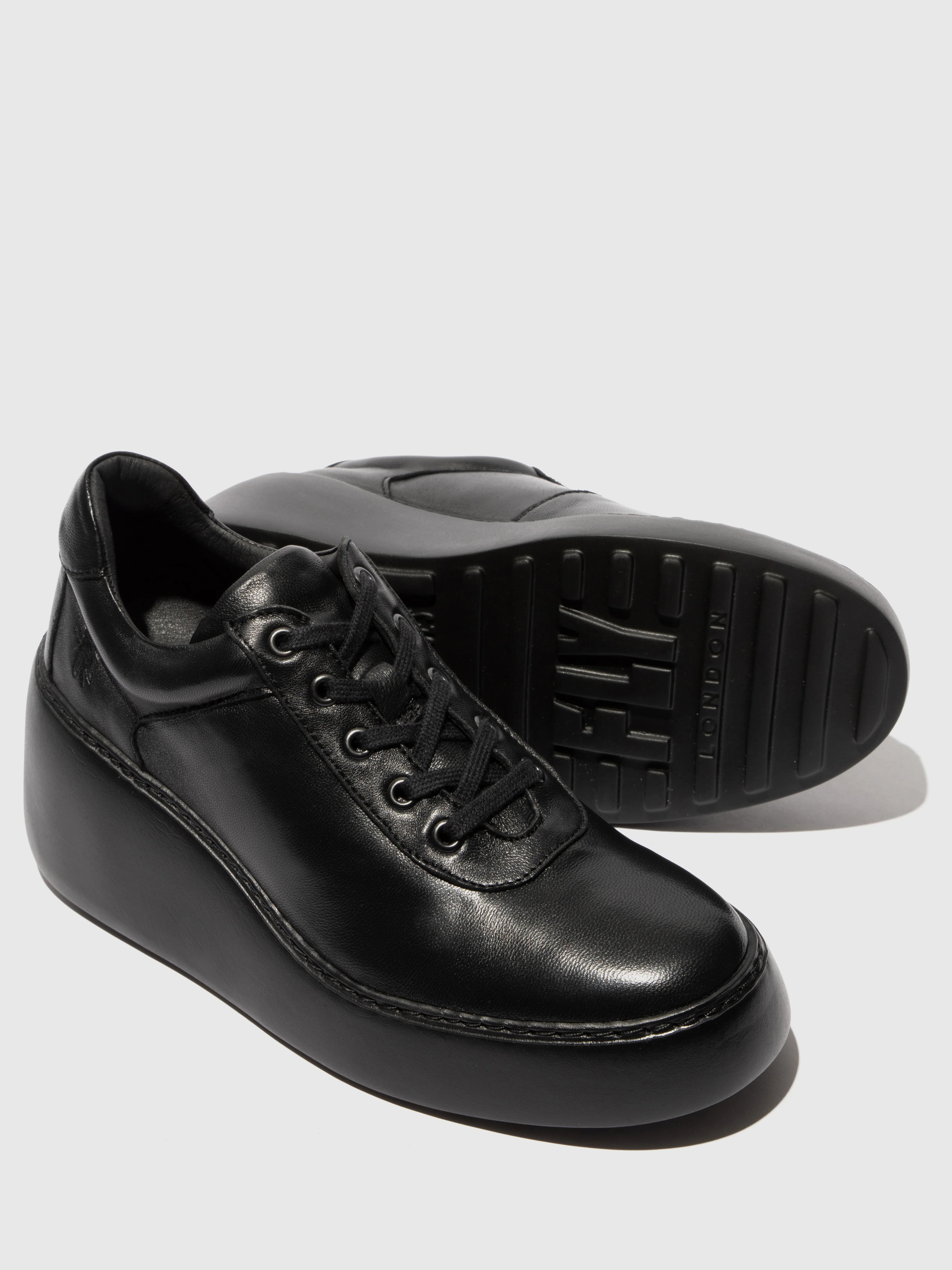 Lace-up Trainers DIPO638FLY BLACK - Image 4