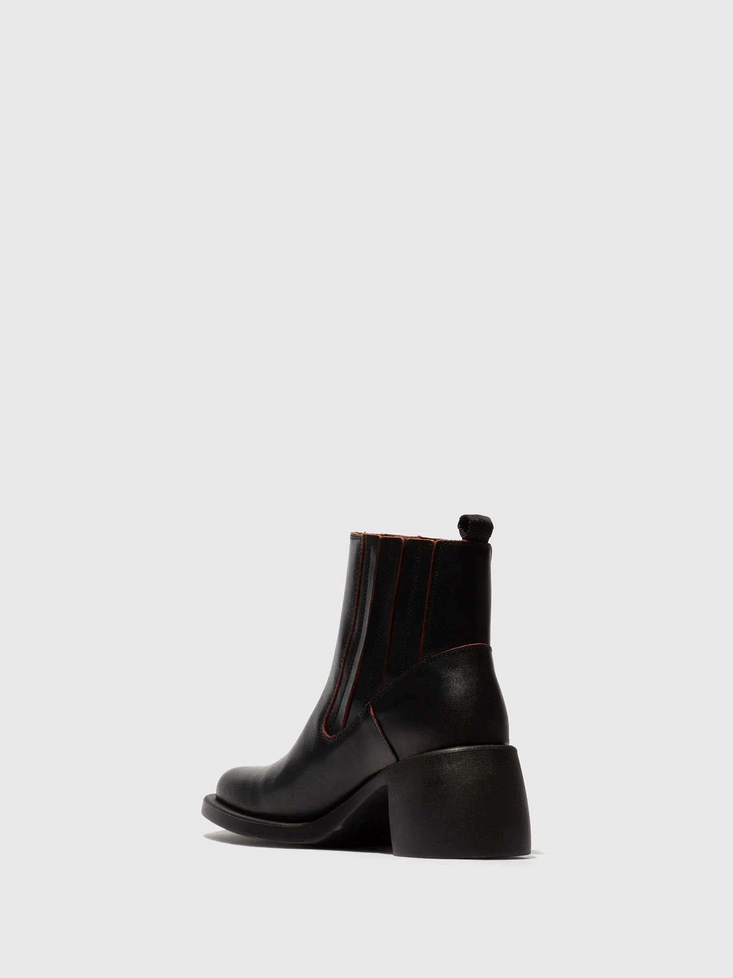 Chelsea Ankle Boots HAIL310FLY BLACK/RED - Image 3