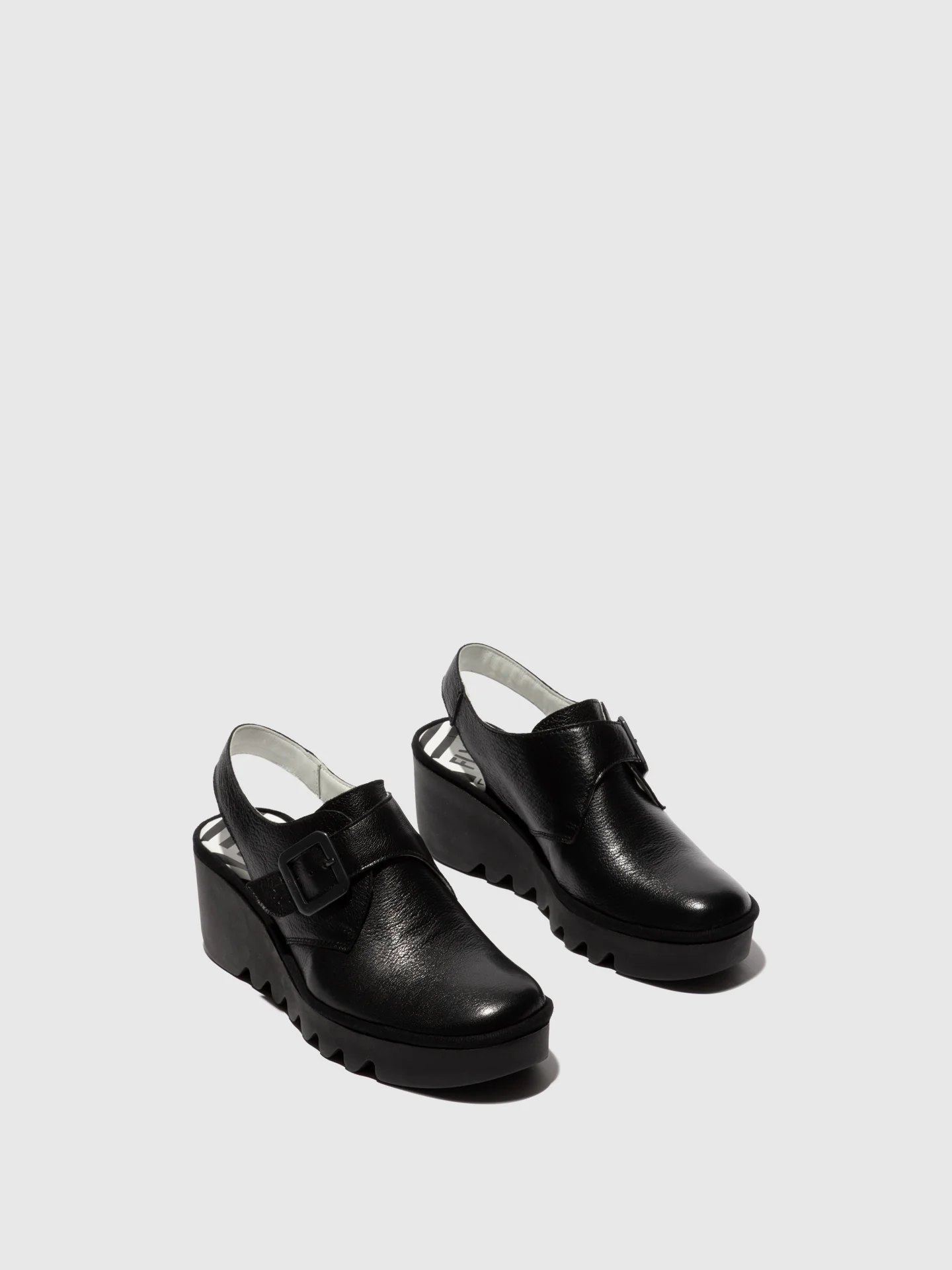 Round Toe Clogs BARY565FLY BLACK - Image 2