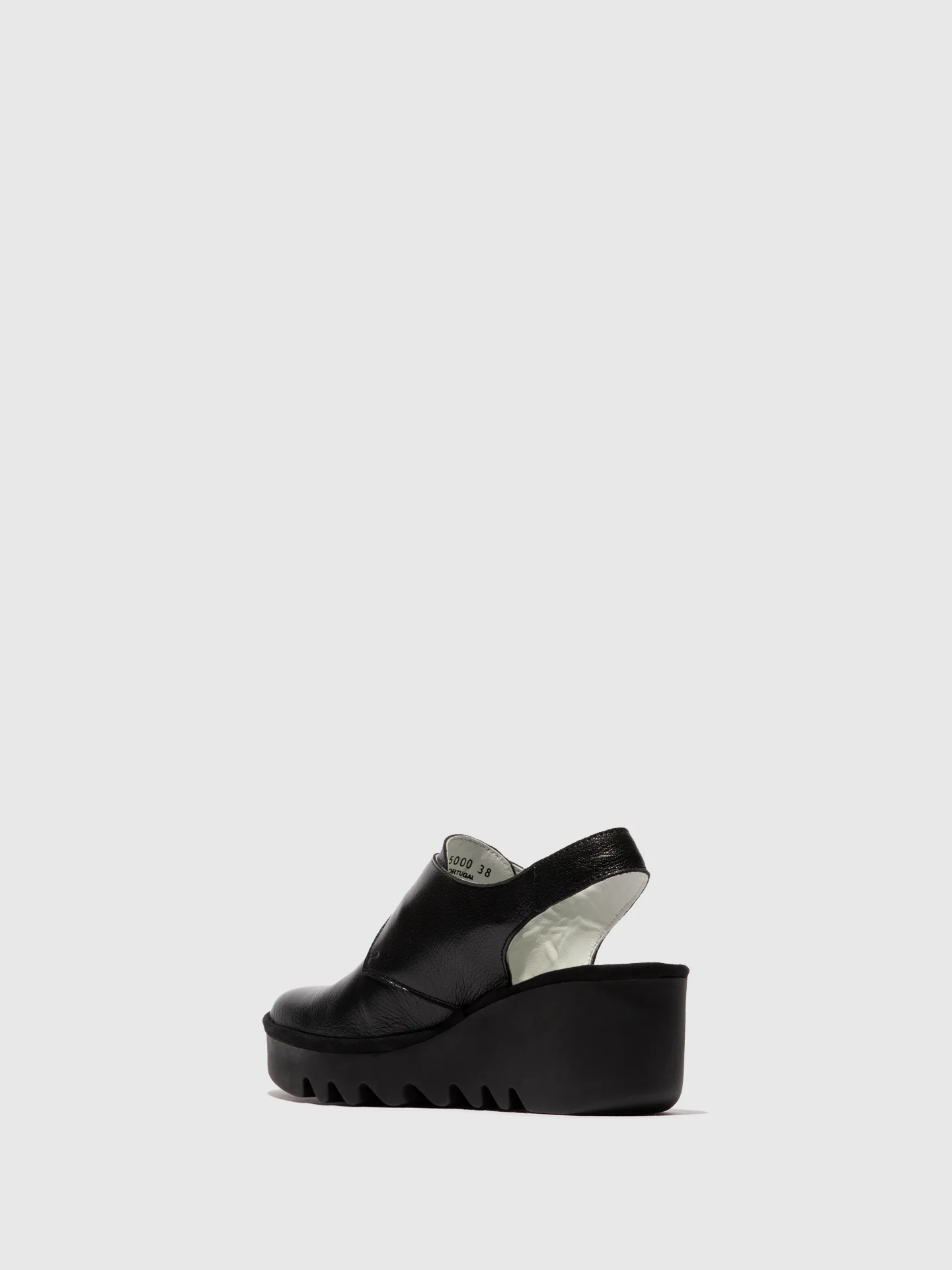 Round Toe Clogs BARY565FLY BLACK - Image 3