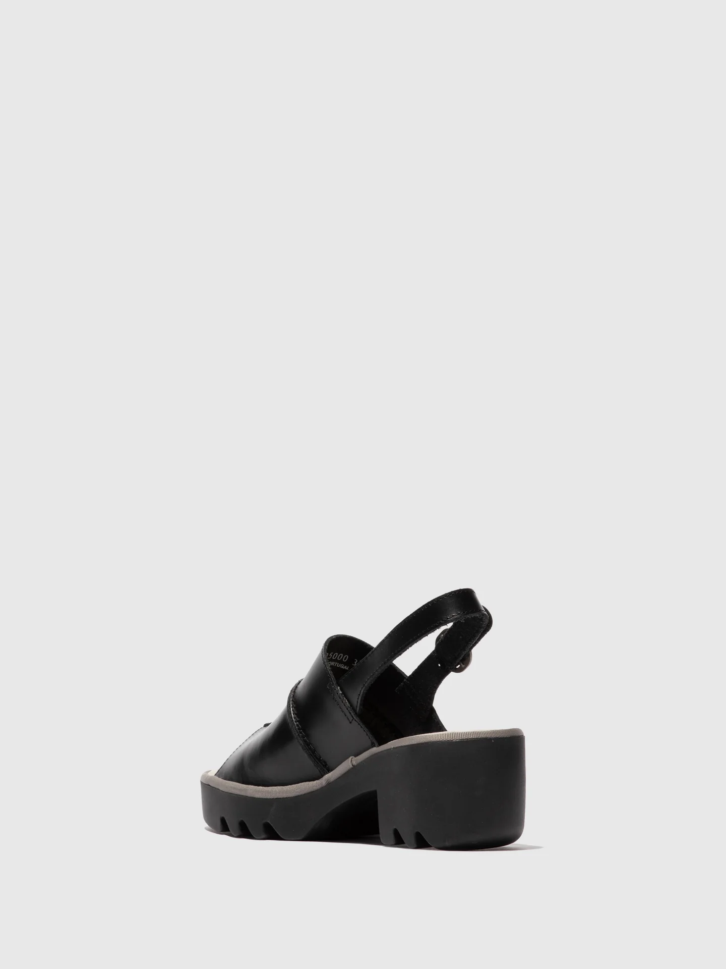 Sling-Back Sandals TUPI495FLY BLACK - Image 3