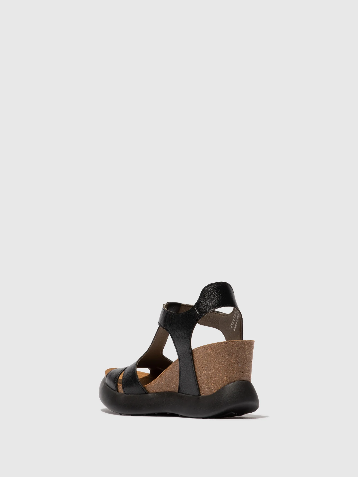 Velcro Sandals GUFI049FLY BLACK - Image 3