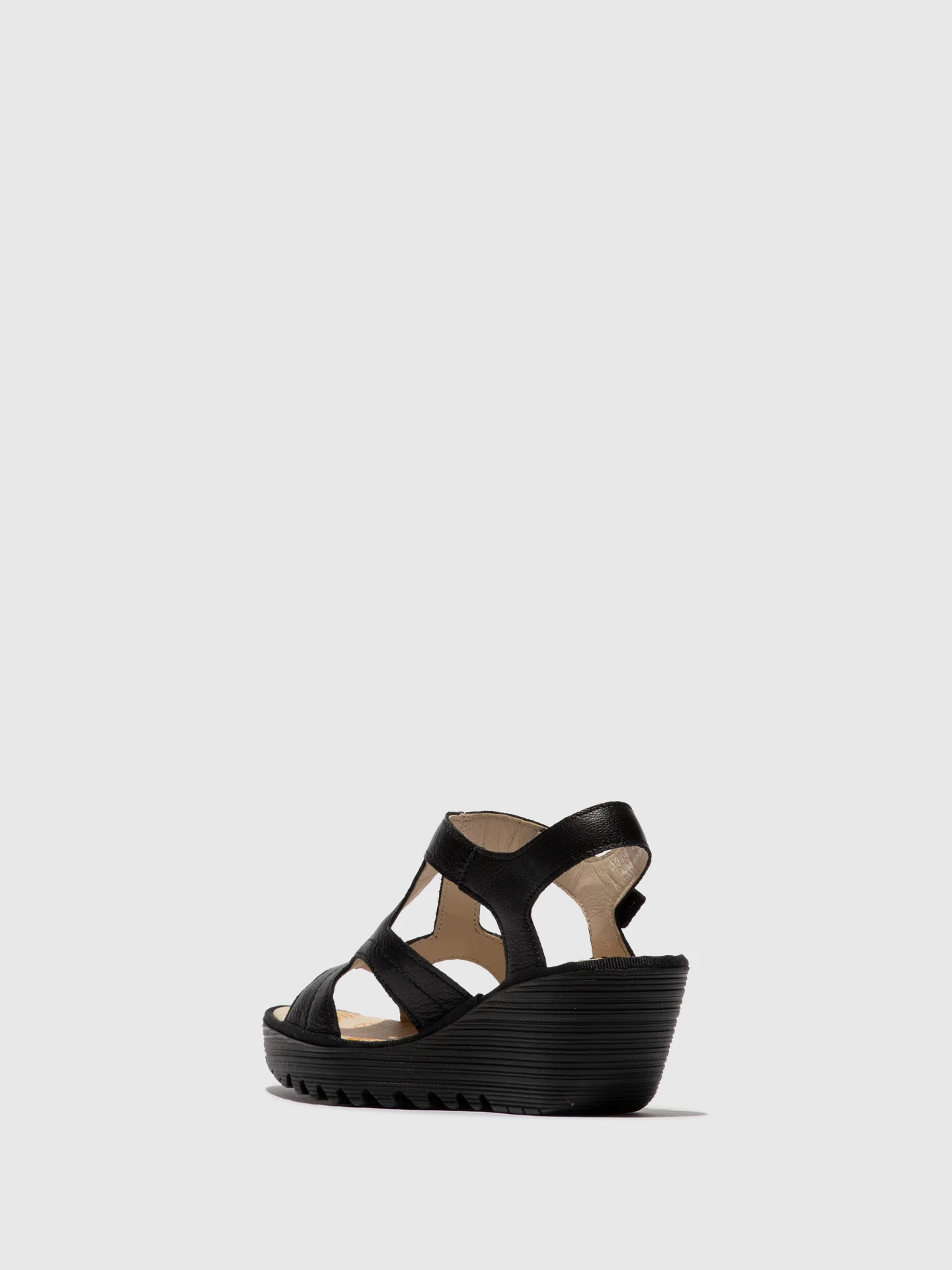 Velcro Sandals YOTU472FLY BLACK - Image 3