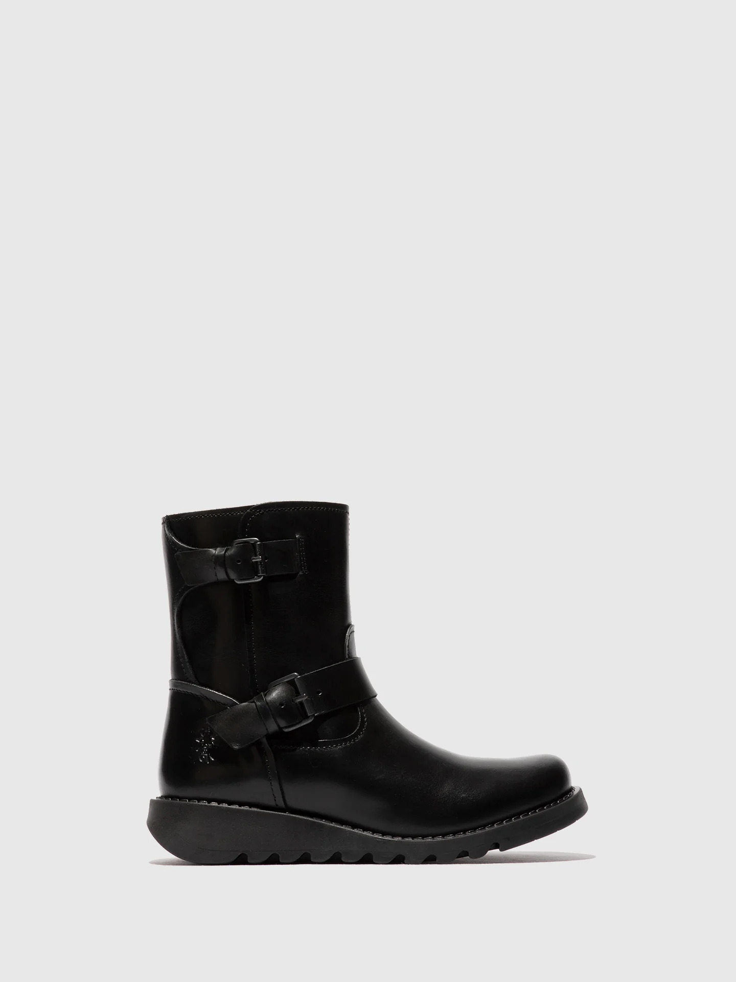 Zip Up Ankle Boots SORF321FLY BLACK