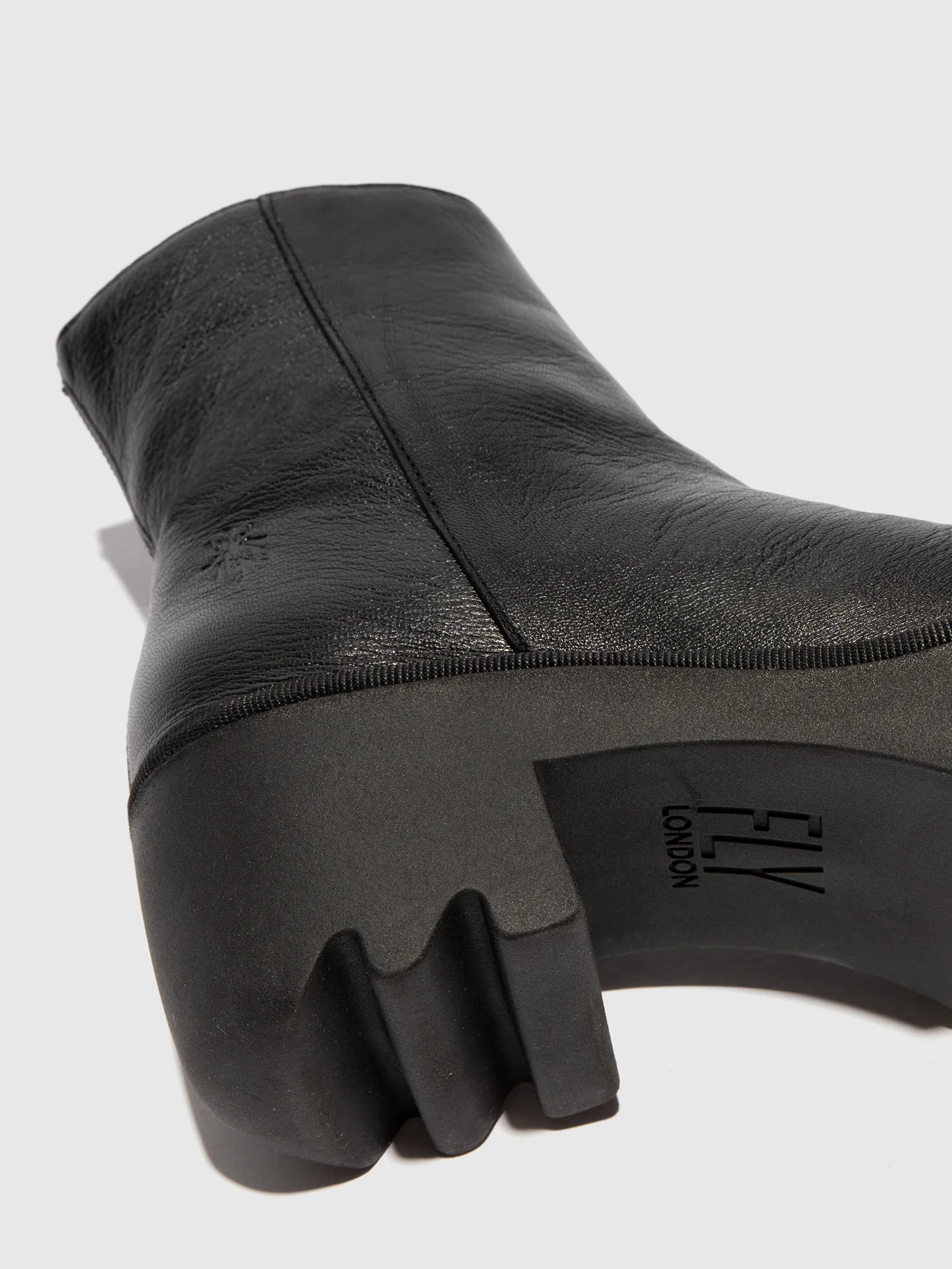 Zip Up Ankle Boots TOOR513FLY BLACK - Image 4