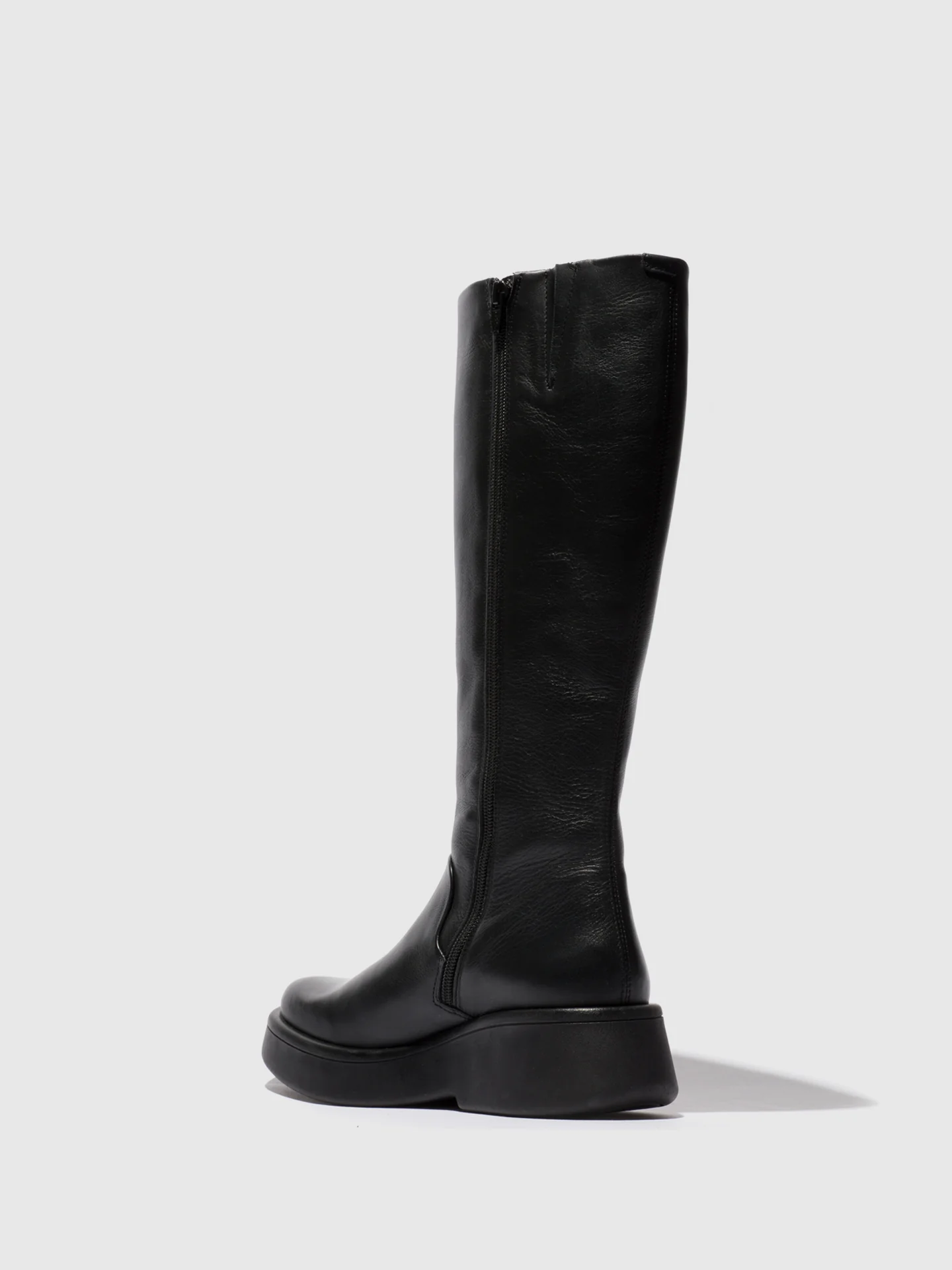 Zip Up Boots MUBI154FLY BLACK - Image 3