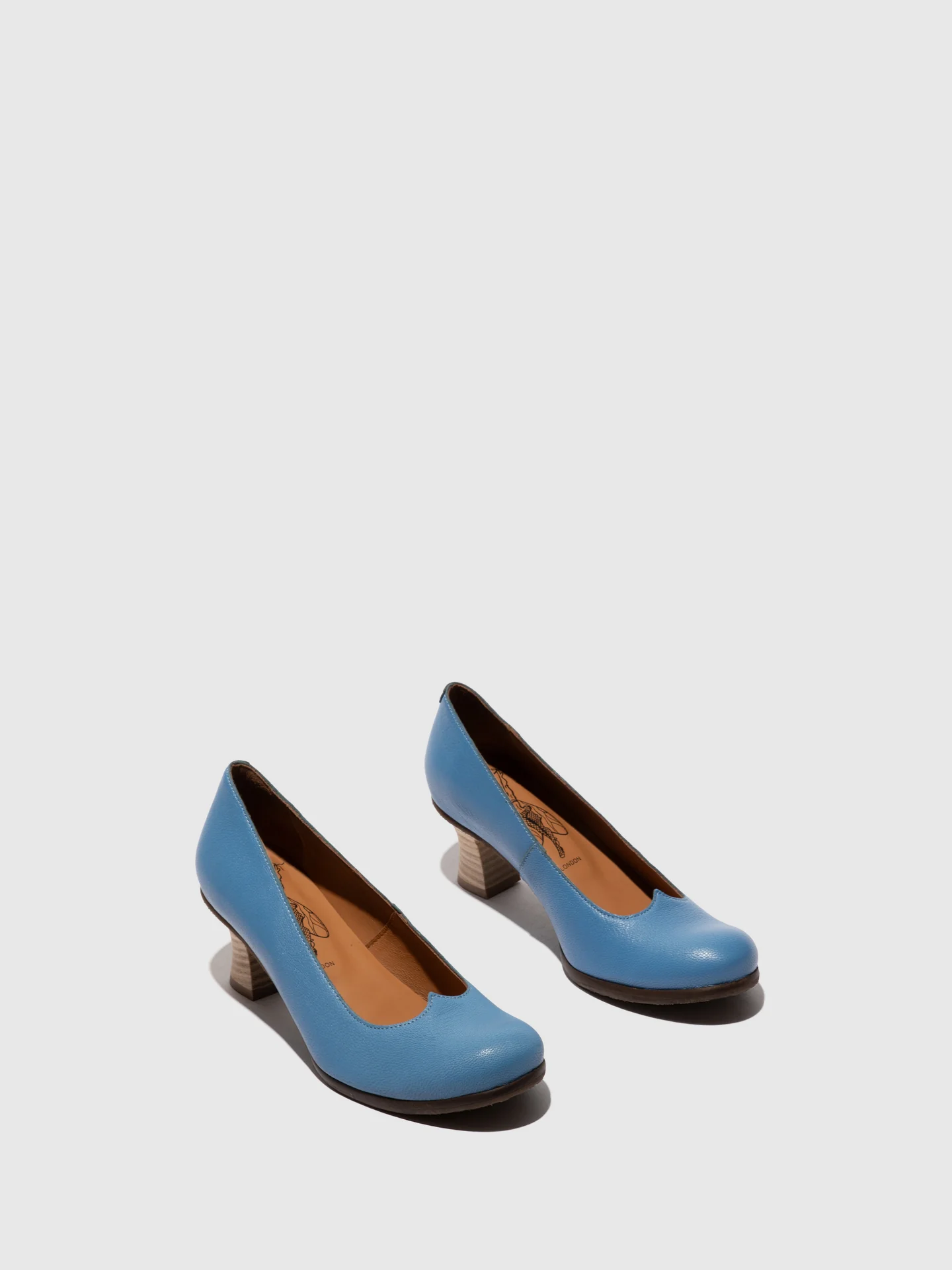 Heel Shoes BAZE086FLY BLUE - Image 2