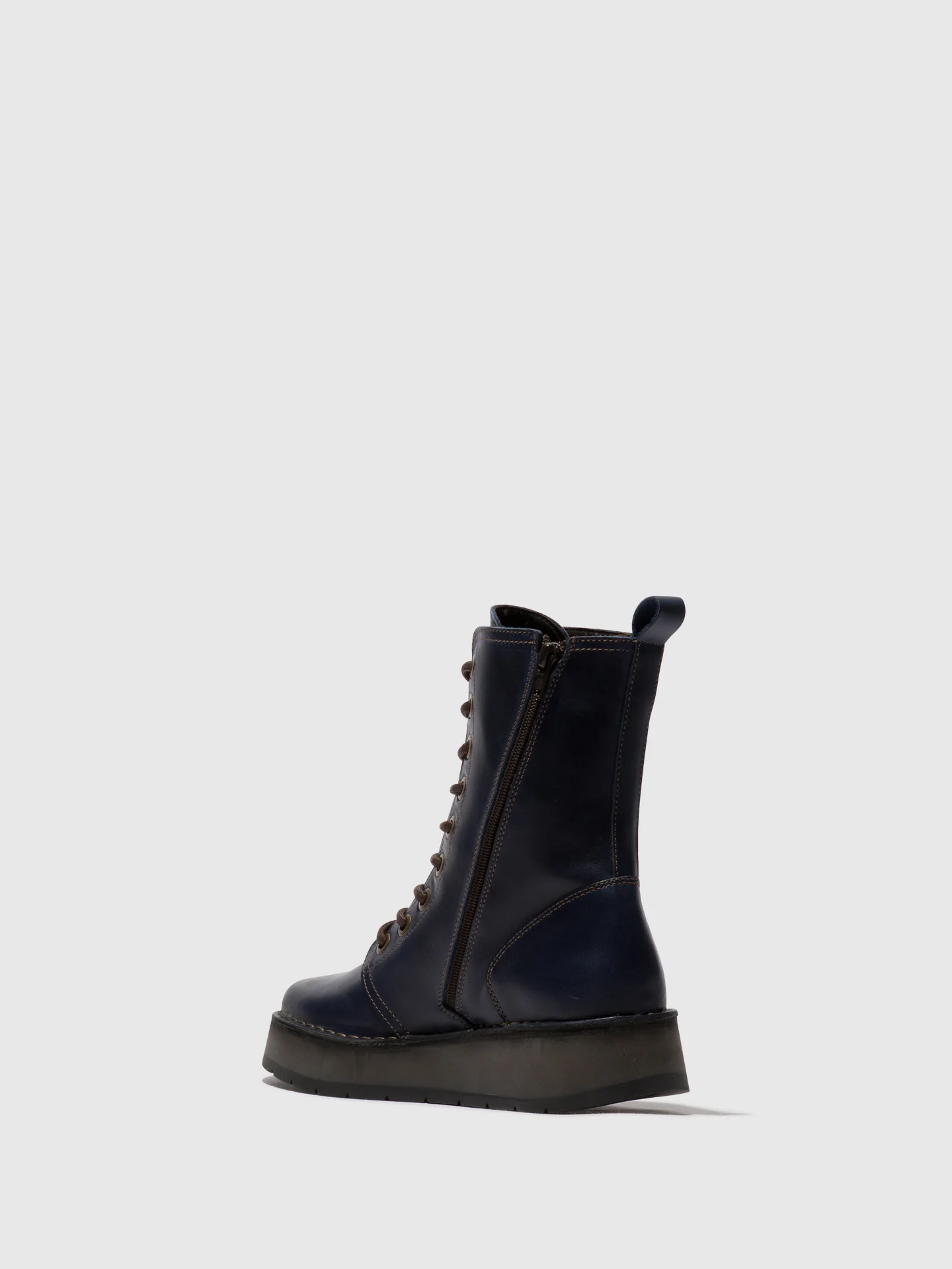 Lace-up Ankle Boots RAMI043FLY BLUE - Image 3