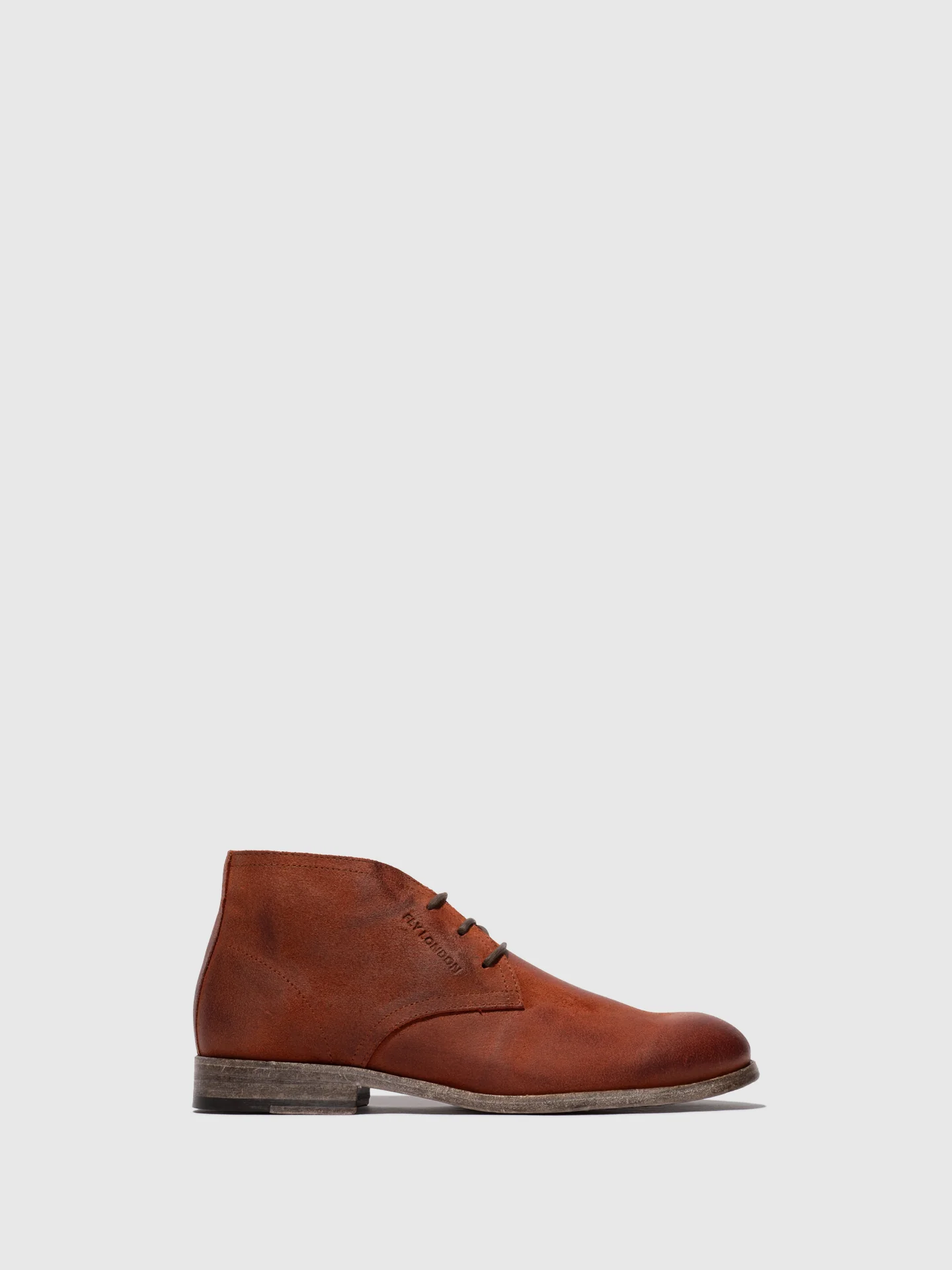Lace-up Ankle Boots CAJY074FLY BRANDY