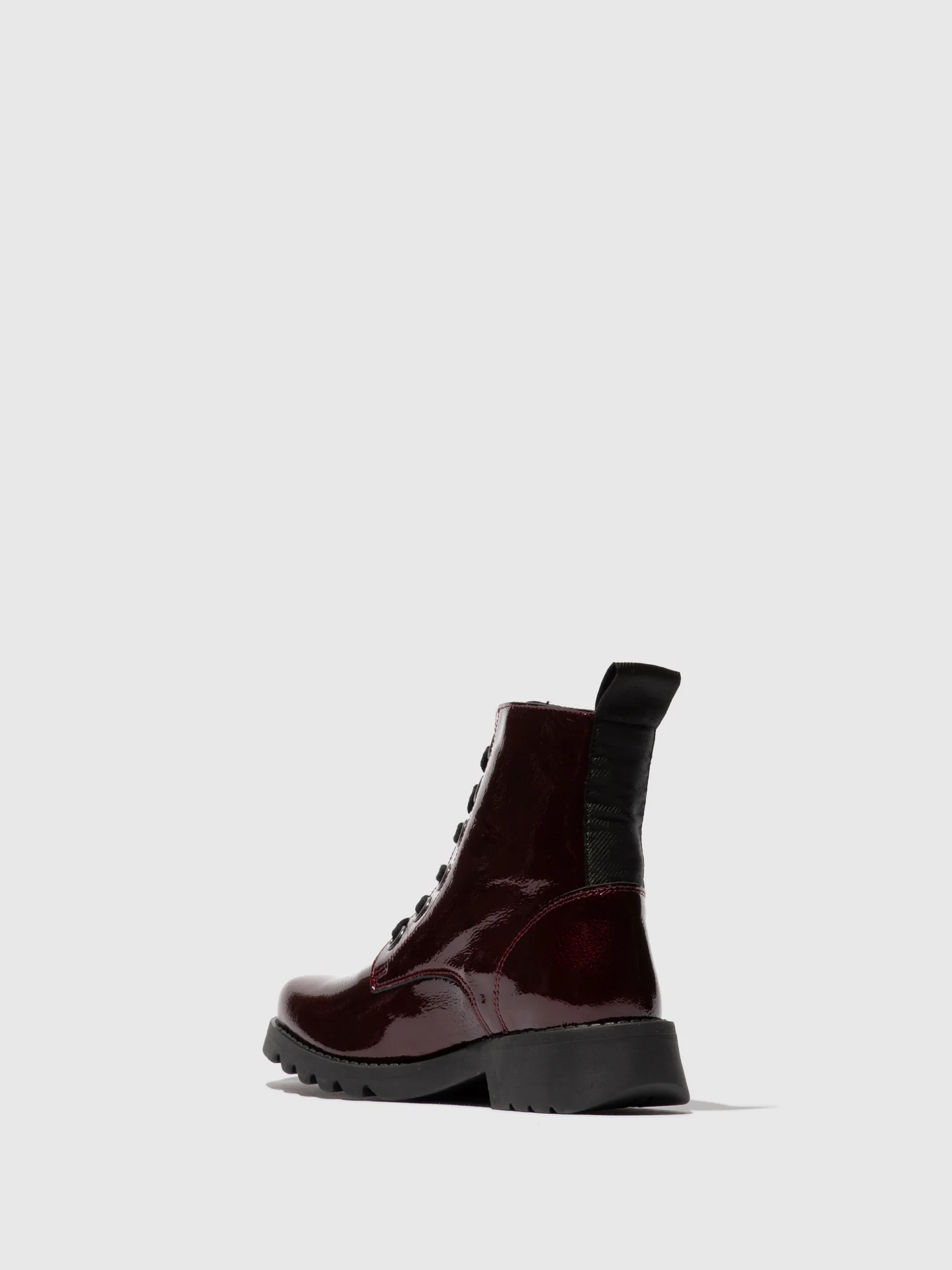 Lace-up Ankle Boots RAGI539FLY BURGUNDY - Image 3