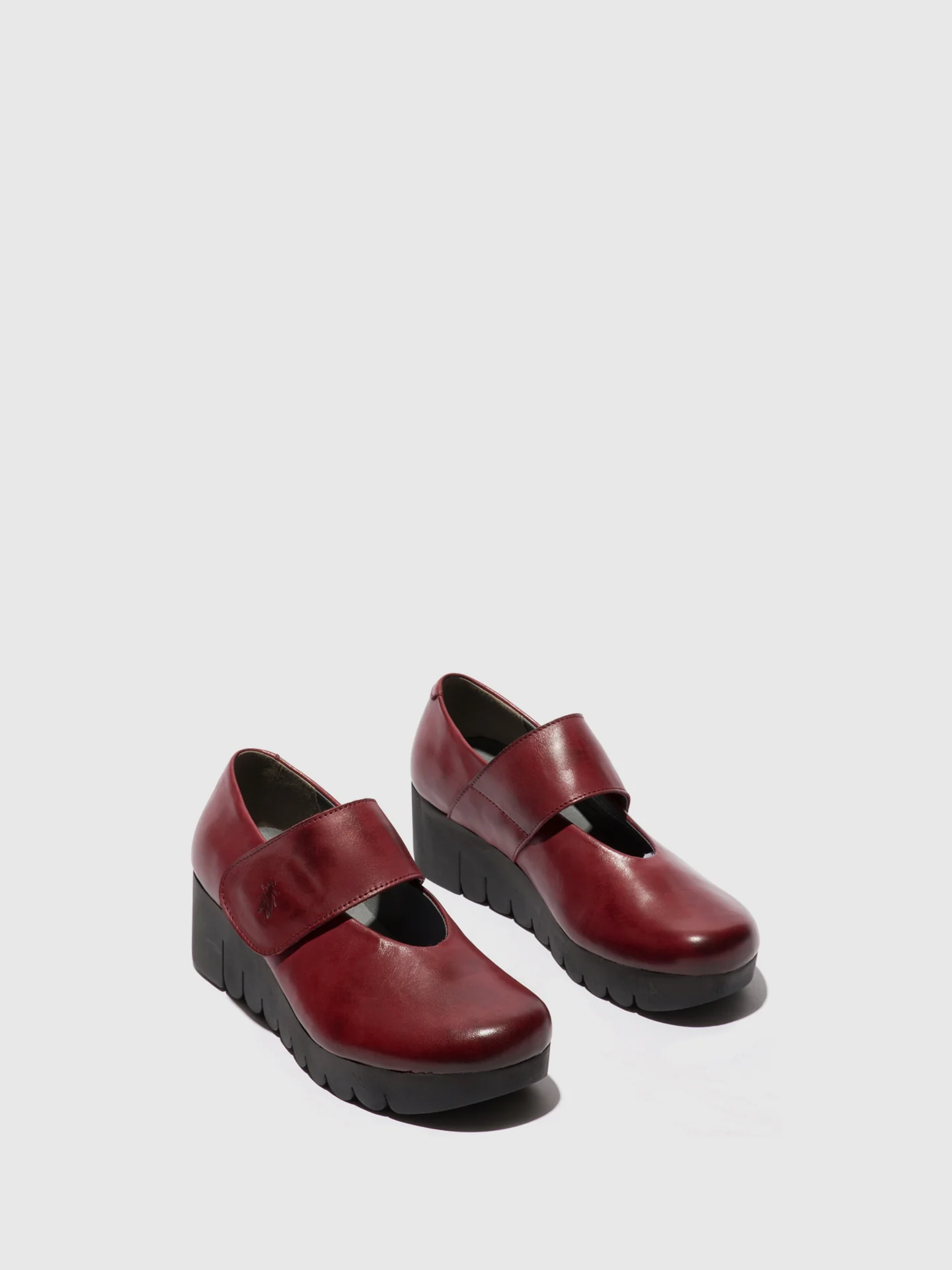 Velcro Shoes VARI188FLY BURGUNDY - Image 2