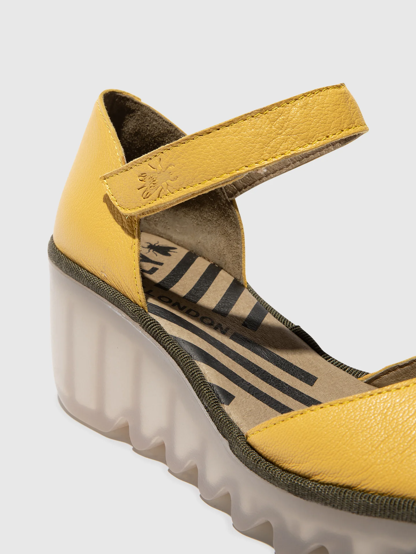 Ankle Strap Sandals BISO305FLY CERALIN YELLOW - Image 4