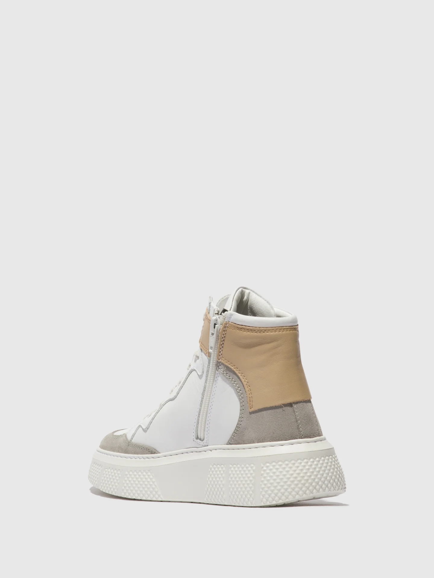 Lace-up Trainers EPPE531FLY CONCRETE/WHITE/BEIGE - Image 3