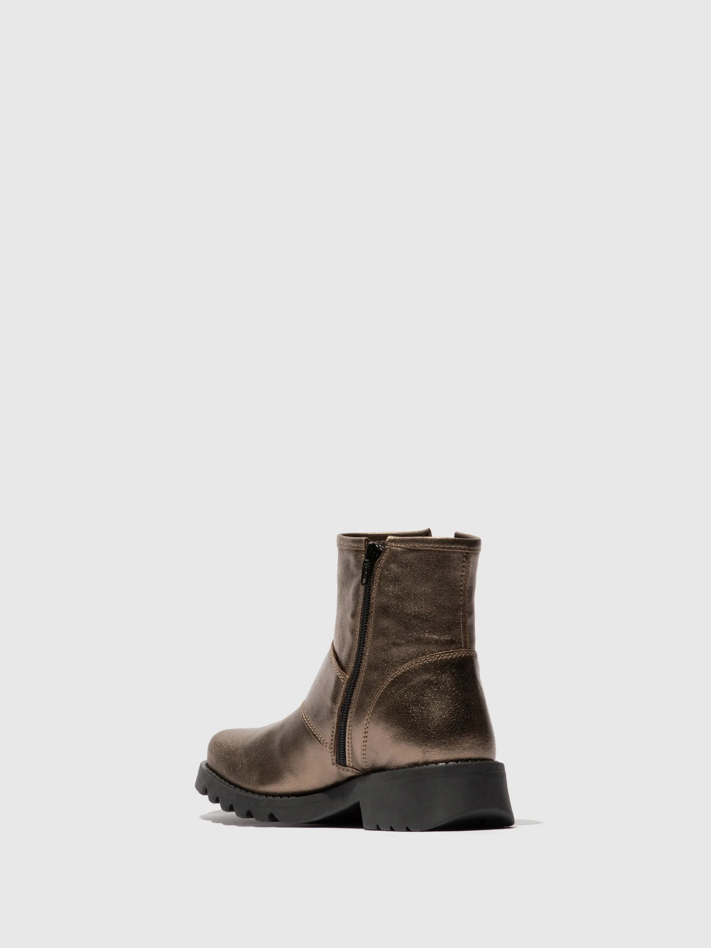 Buckle Ankle Boots RILY991FLY DARK GOLD - Image 3