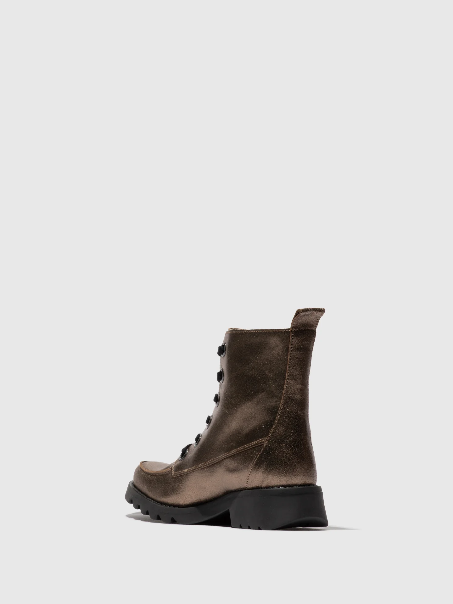 Lace-up Ankle Boots ROLL113FLY DARK GOLD - Image 3