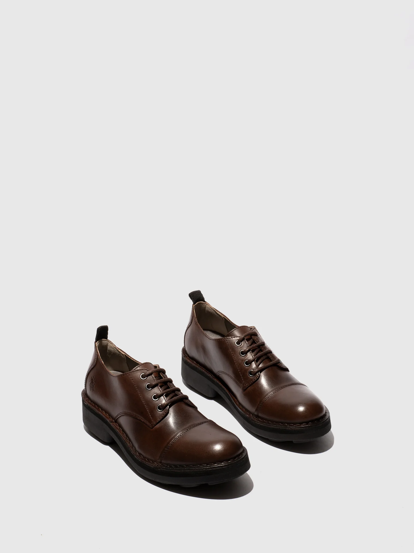 Lace-up Shoes NALY137FLY DK. BROWN - Image 2
