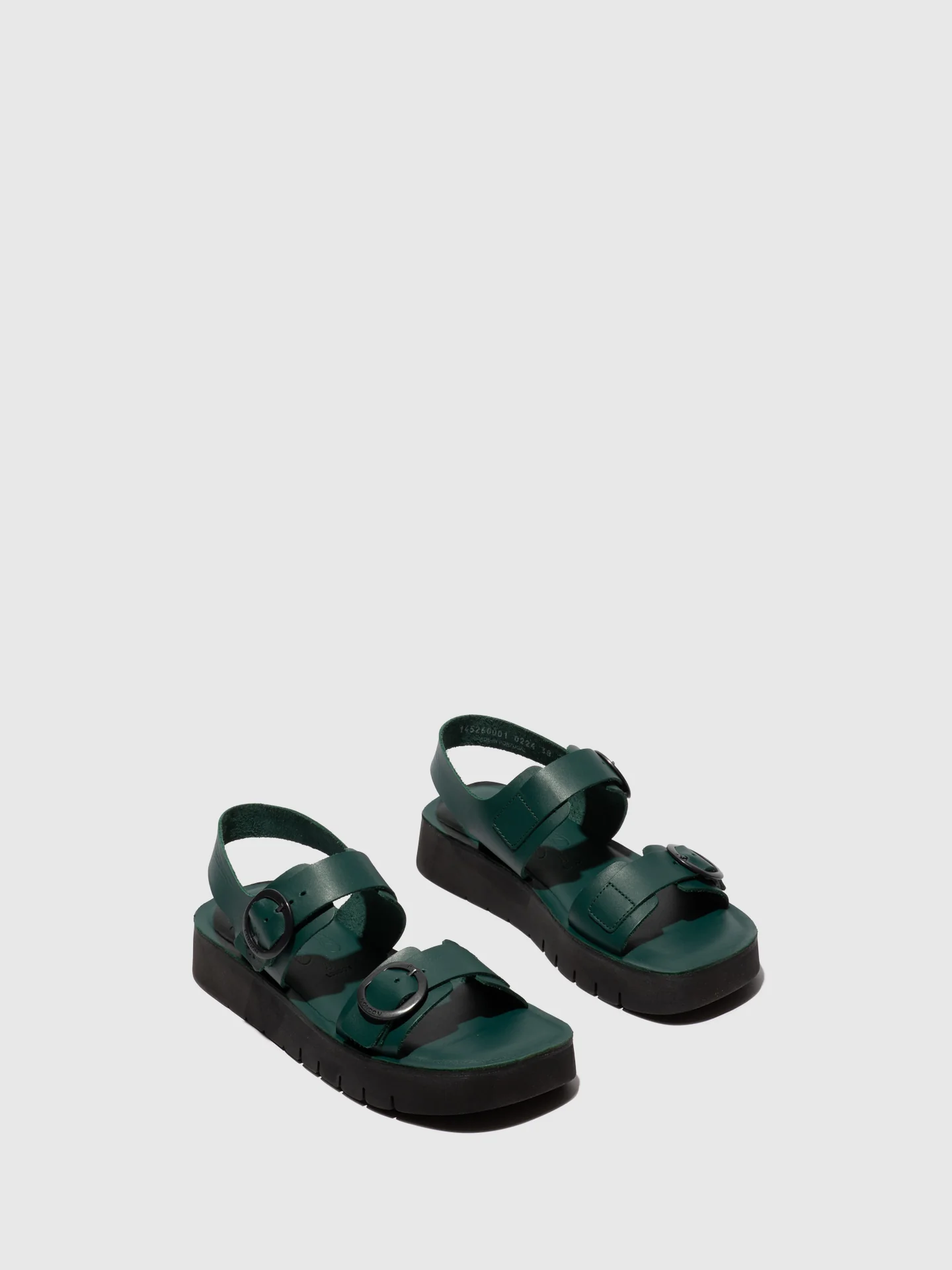 Sling-Back Sandals SOLB260FLY DK MOSS - Image 2