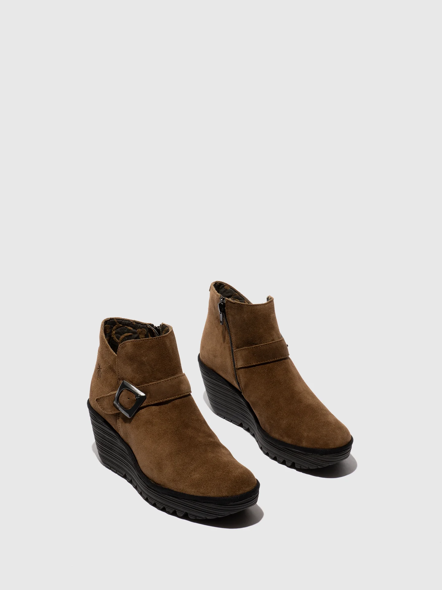 Buckle Ankle Boots YORT597FLY ELEPHANT - Image 2