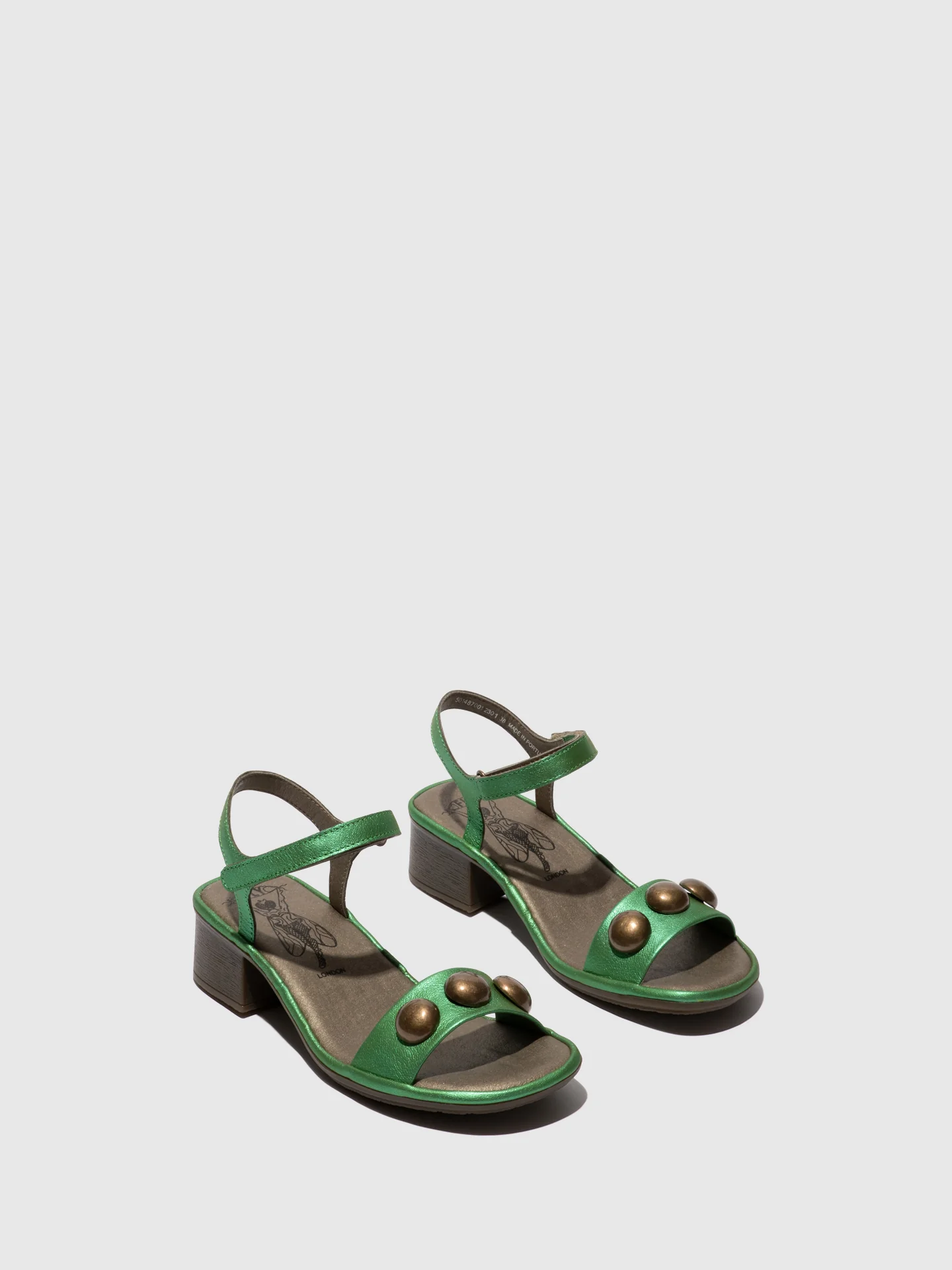 Ankle Strap Sandals EXIE487FLY GREEN - Image 2