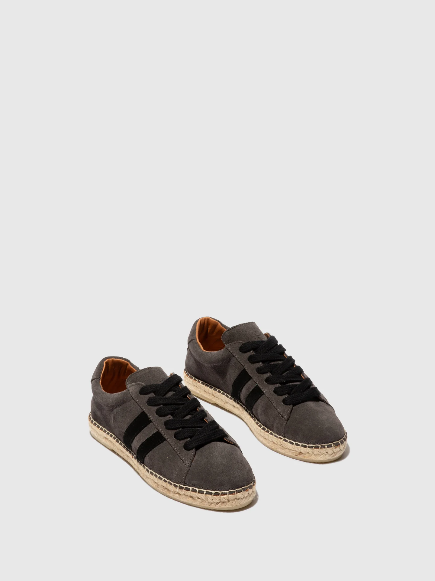 Lace-up Espadrilles SCAW530FLY GREY/BLACK - Image 2