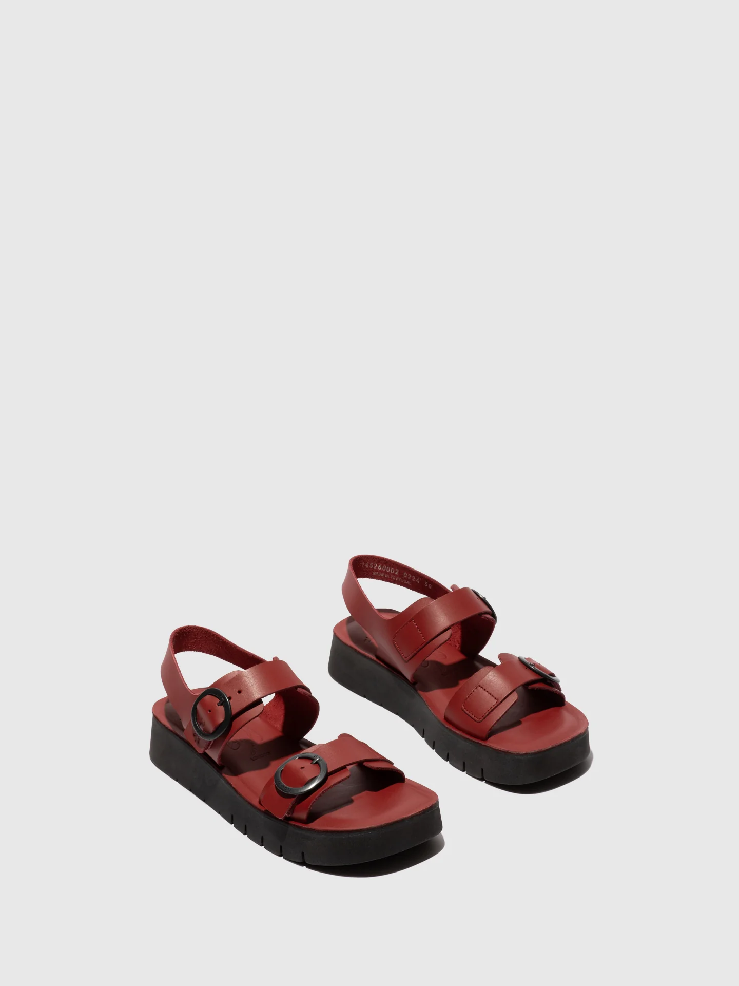 Sling-Back Sandals SOLB260FLY INTENSE RUST - Image 2