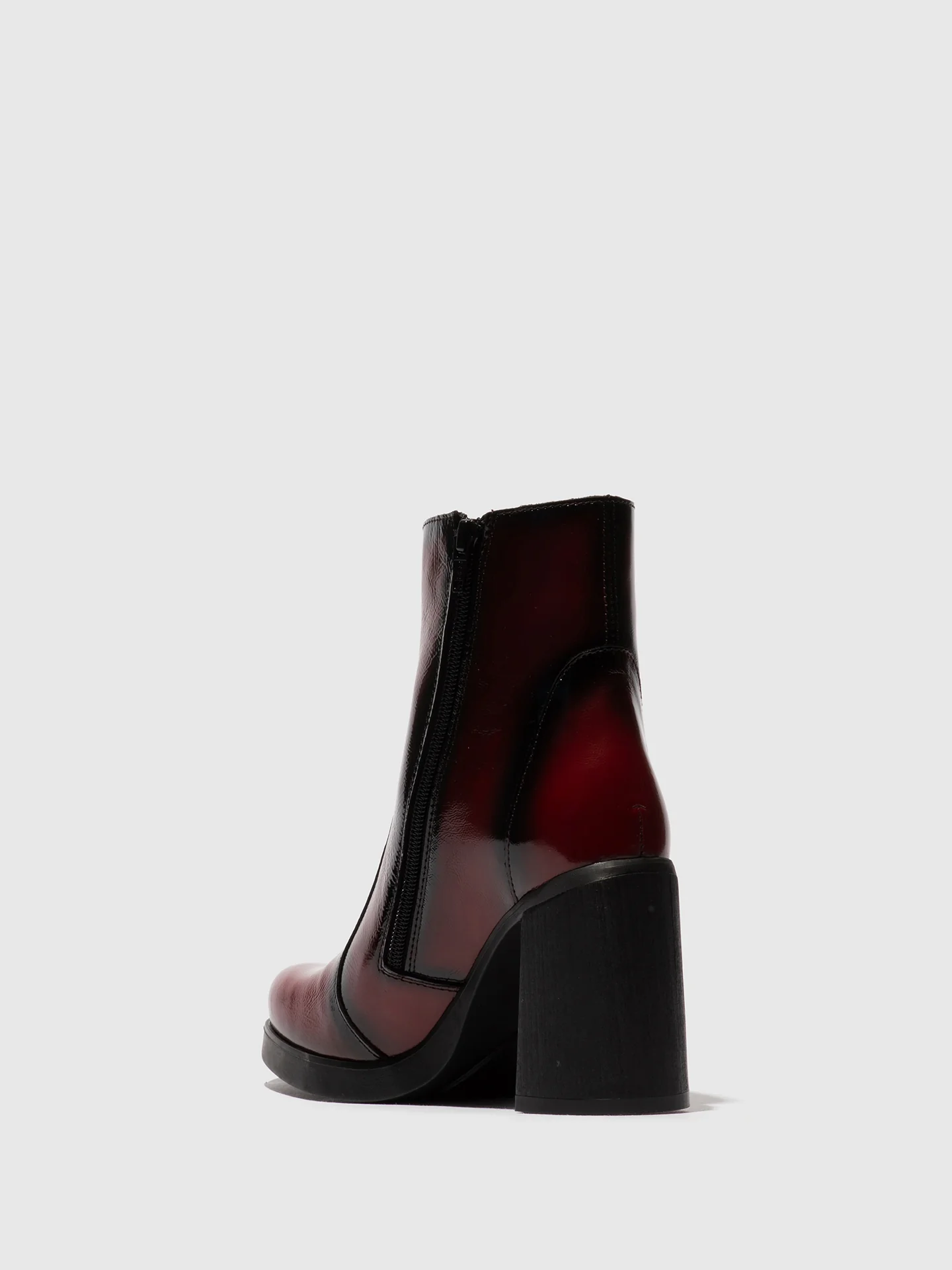 Zip Up Ankle Boots SIJU331FLY INTENSE RUST - Image 3