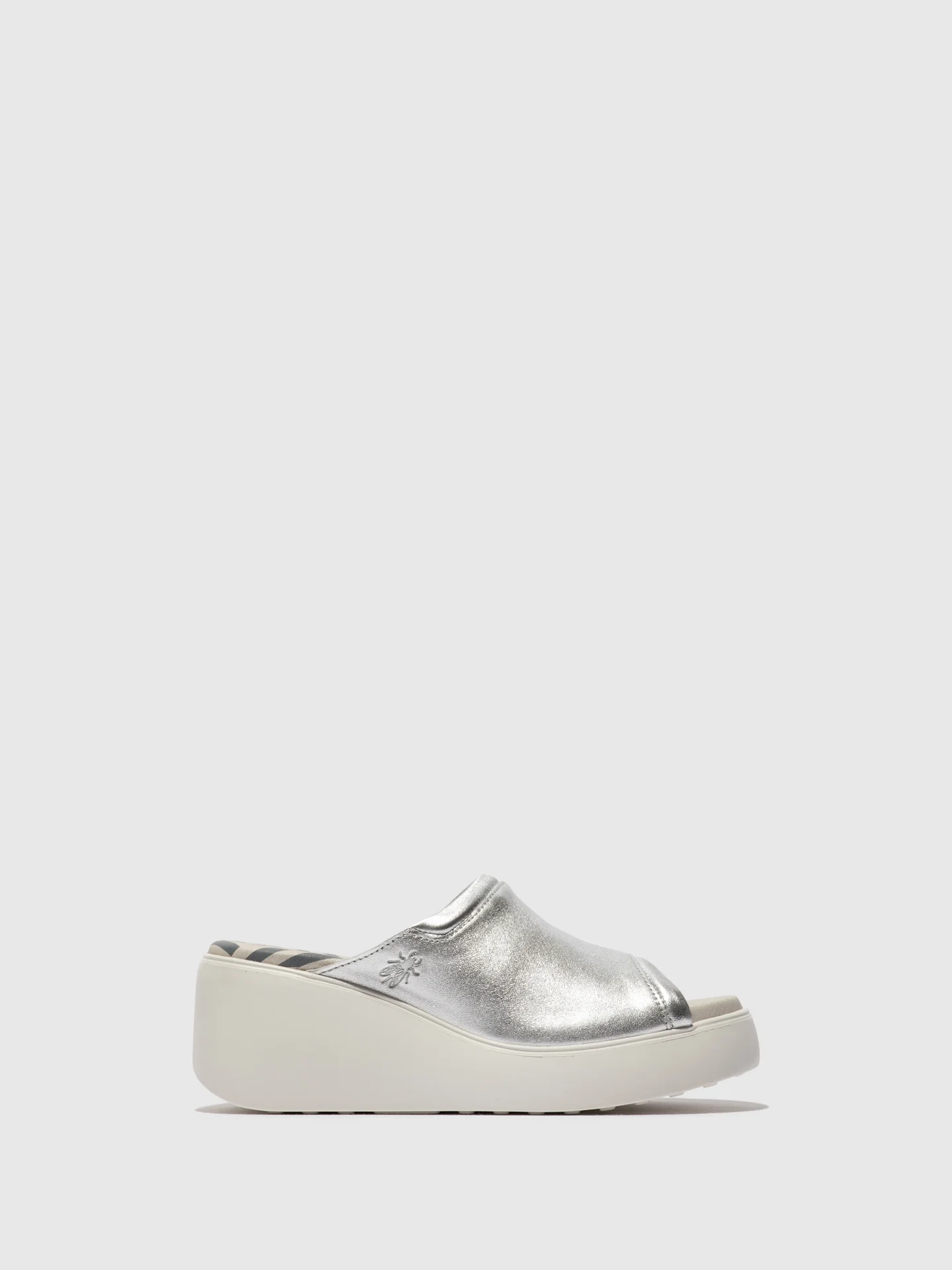 Slip-on Mules DOLI042FLY LAMINATO SILVER