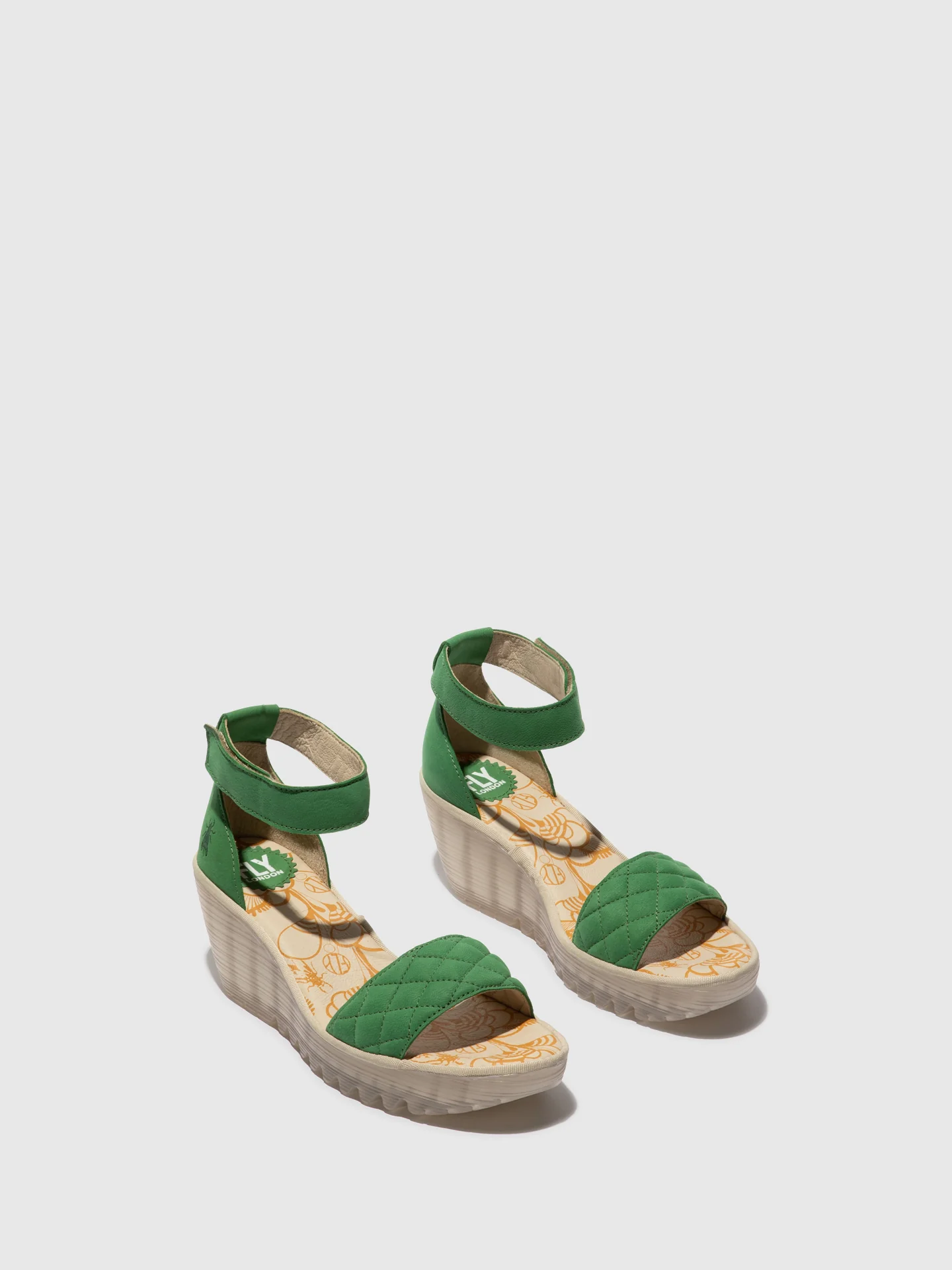 Ankle Strap Sandals YARU471FLY LIME GREEN/ LIME GREEN - Image 2