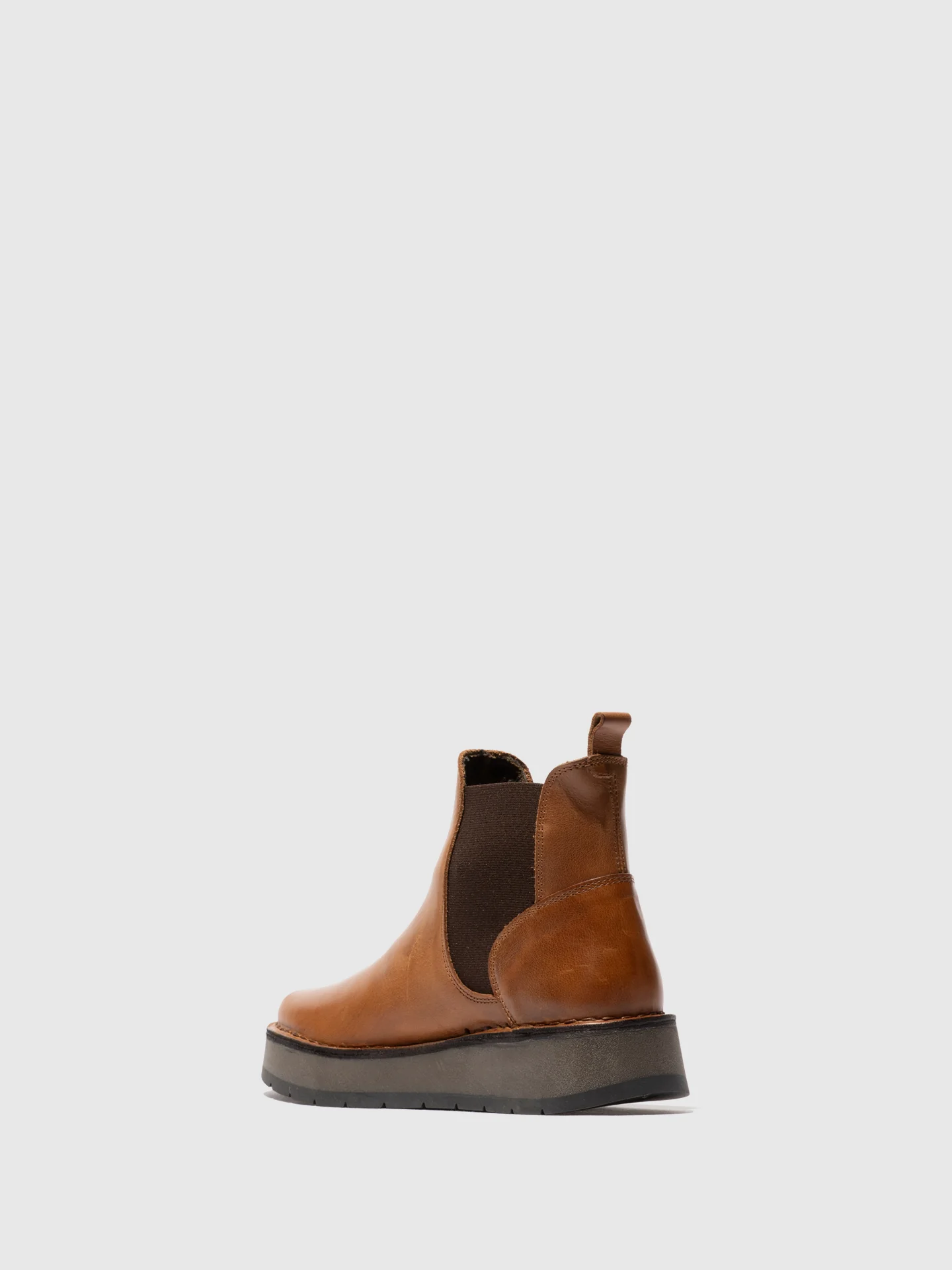 Chelsea Ankle Boots RAWI131FLY MID. BROWN - Image 3