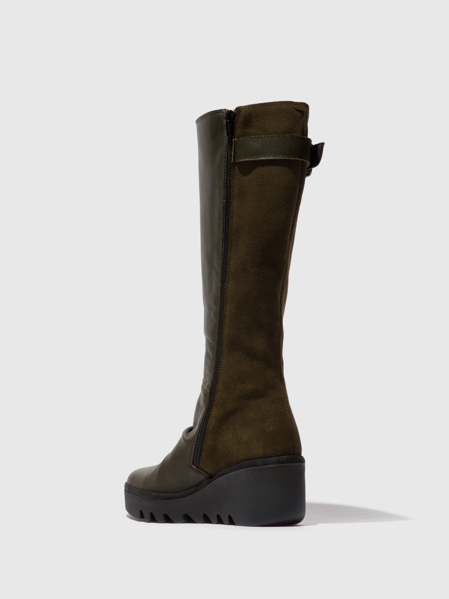 Zip Up Boots BEFY541FLY MILITARY - Image 3