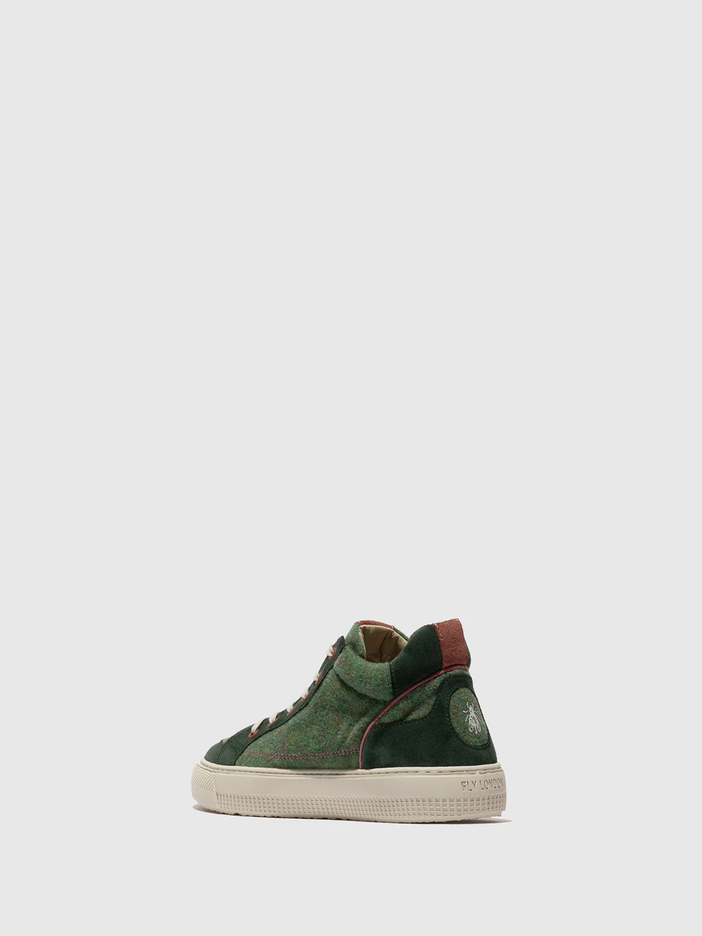 Hi-Top Trainers TELY688FLY MOSS GREEN/EMERALD/VINTAGE PINK - Image 3