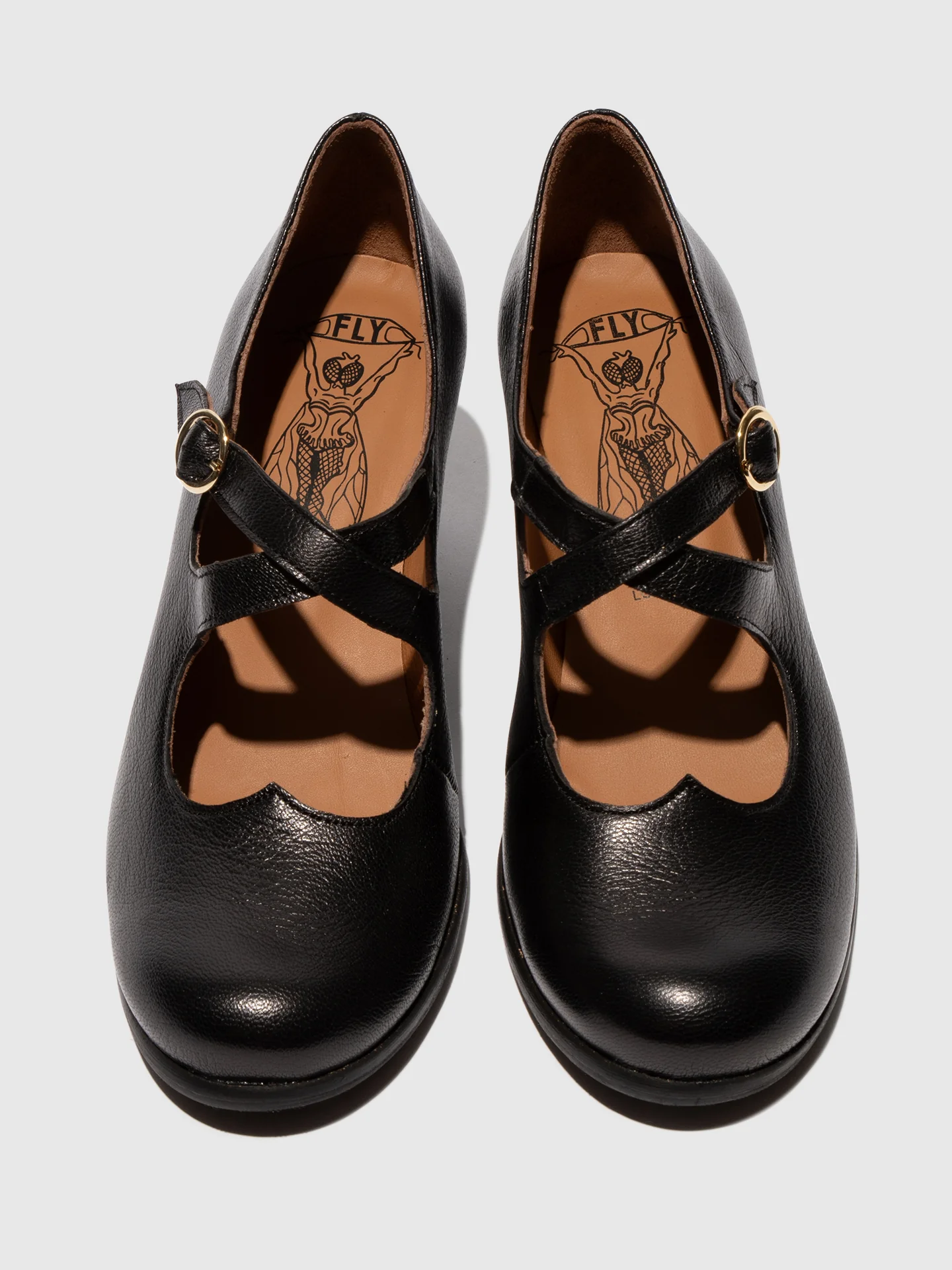 Heel Shoes BAIV276FLY MOUSSE BLACK - Image 4