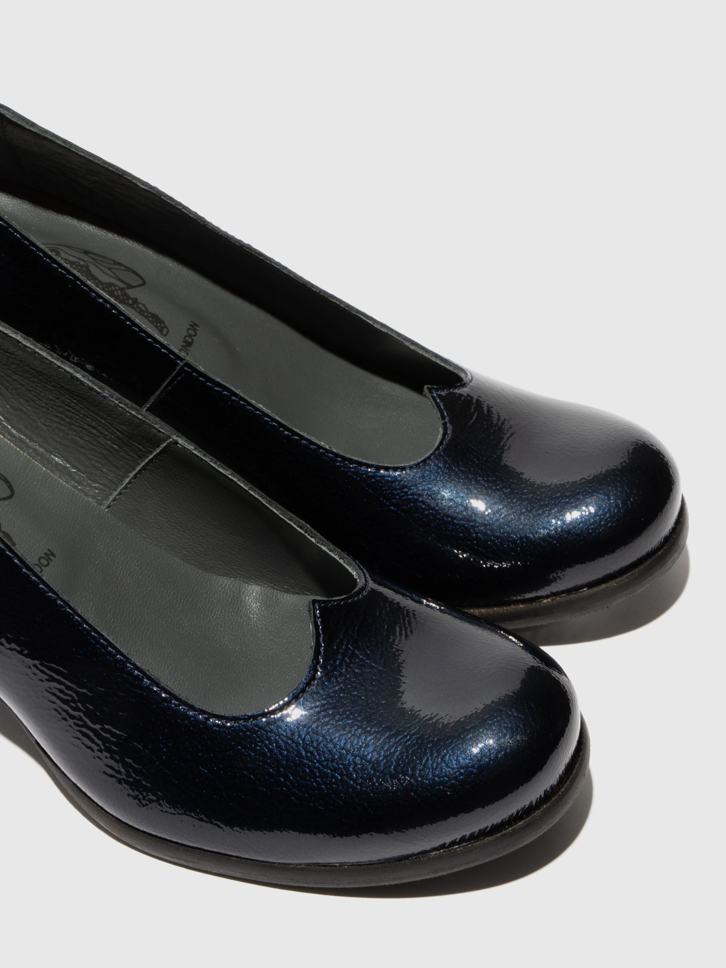 Heel Shoes BAZE086FLY NAVY - Image 4