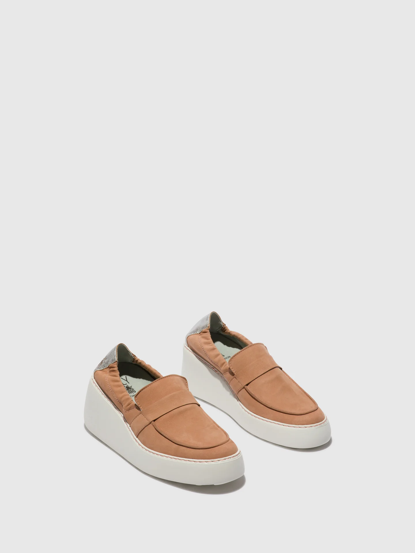 Slip-on Trainers DULI620FLY NUDE PINK/SILVER - Image 2
