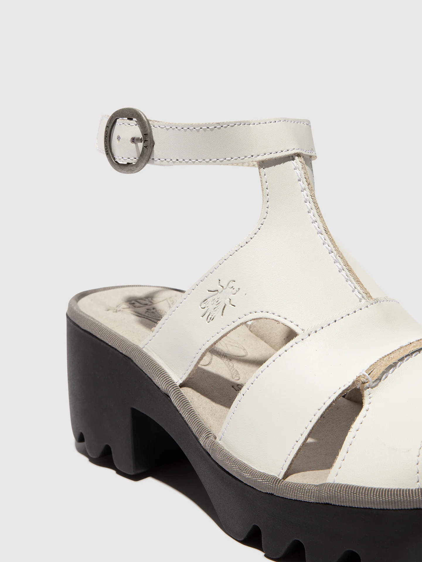 Ankle Strap Sandals TAWI496FLY OFF WHITE - Image 4