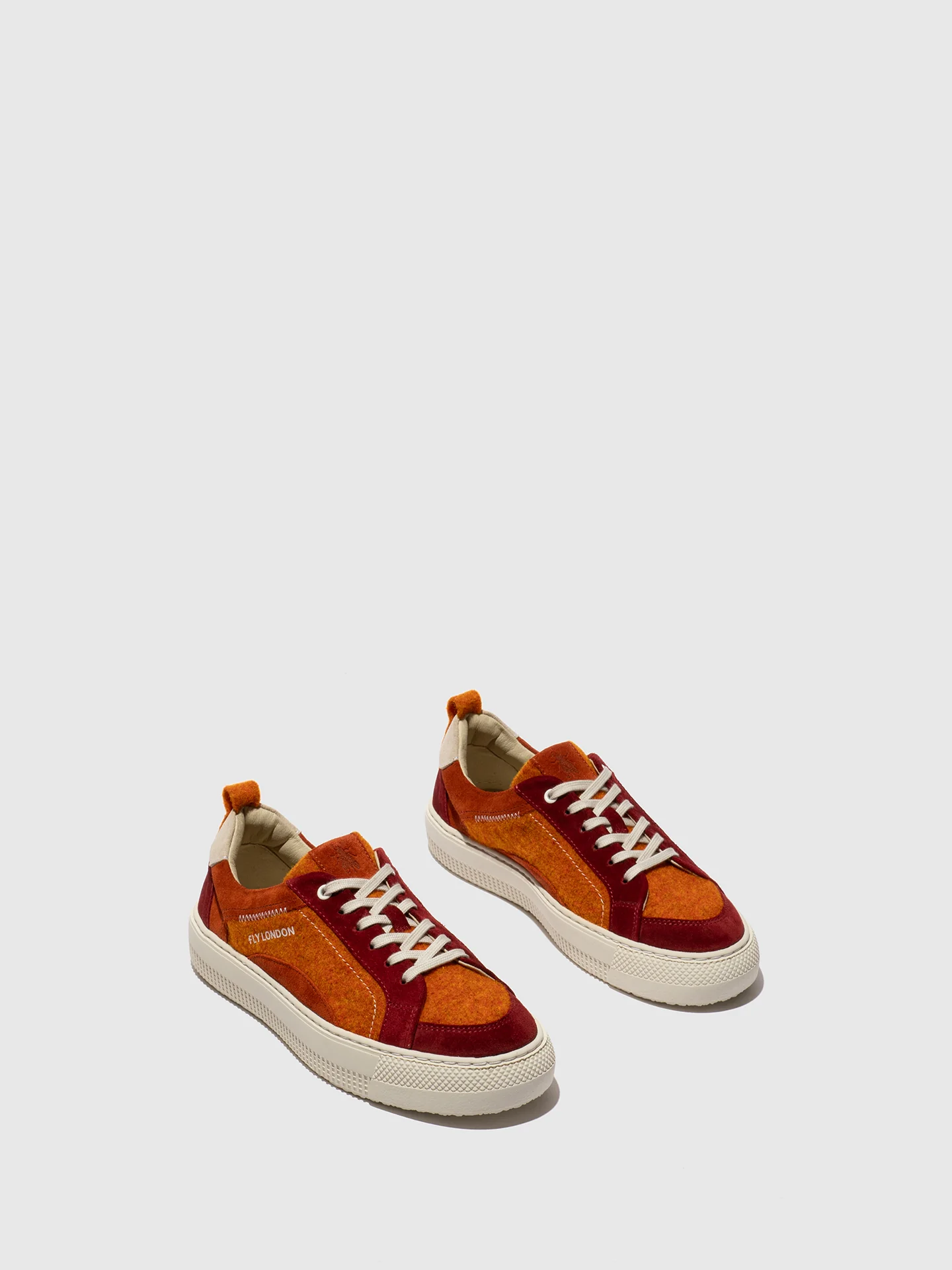 Low-Top Trainers TAIK687FLY ORANGE/CHERRY/BRICK/OFFWHITE - Image 2