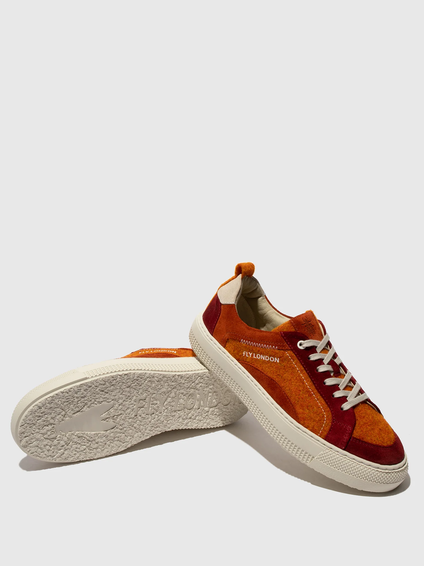 Low-Top Trainers TAIK687FLY ORANGE/CHERRY/BRICK/OFFWHITE - Image 6