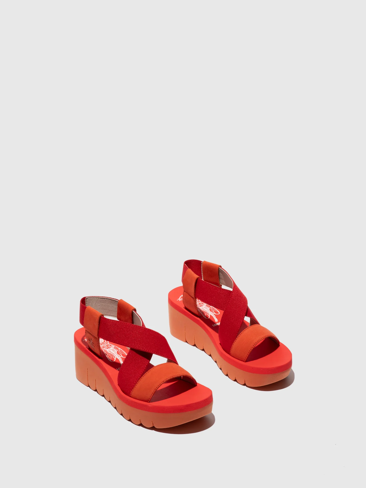 Sling-Back Sandals YABI922FLY DEVIL RED - Image 2