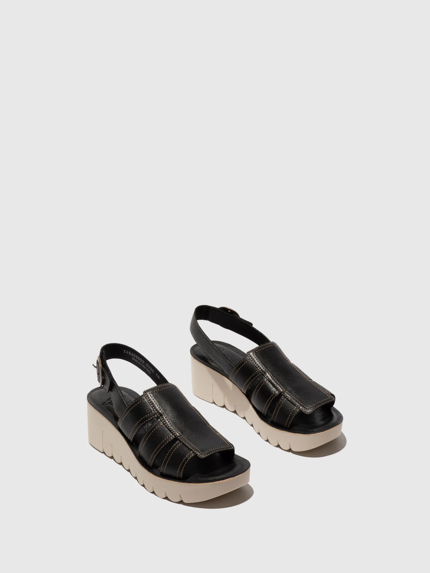 Sling-Back Sandals YOLF400FLY BLACK - Image 2