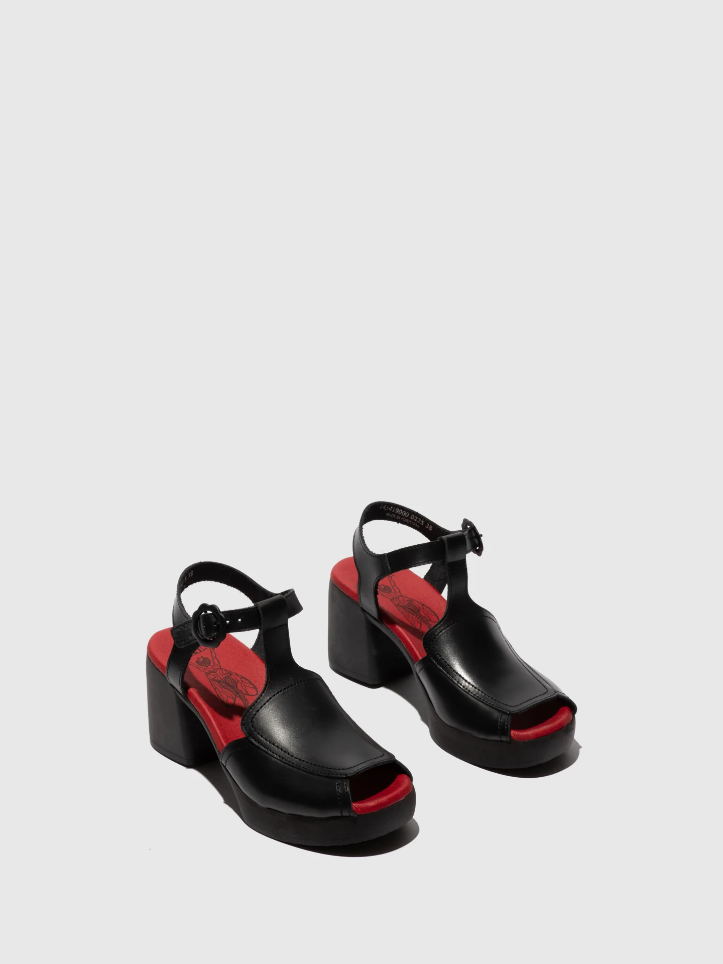 T-Strap Sandals FLIG419FLY BLACK - Image 2