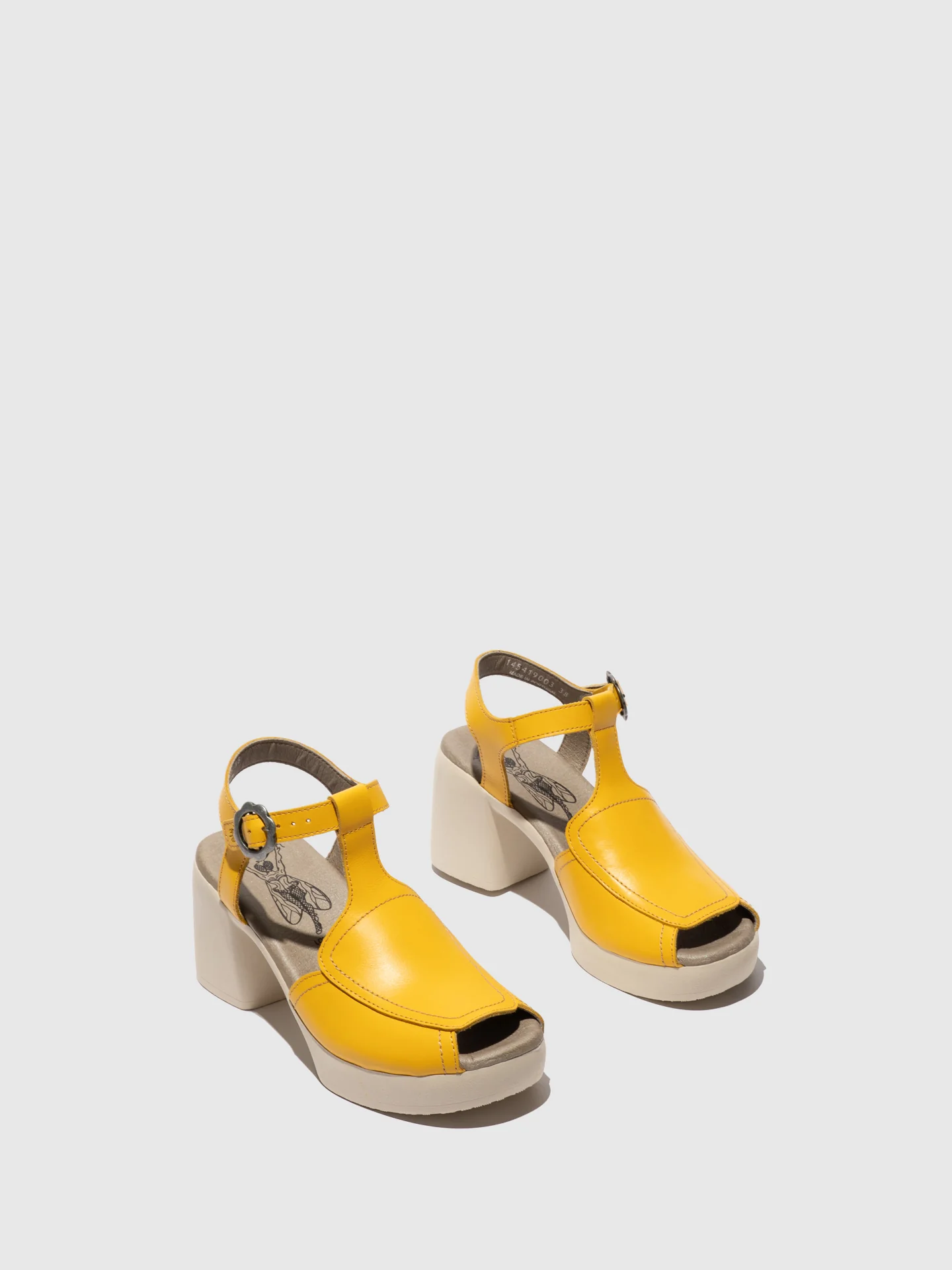 T-Strap Sandals FLIG419FLY YELLOW - Image 2