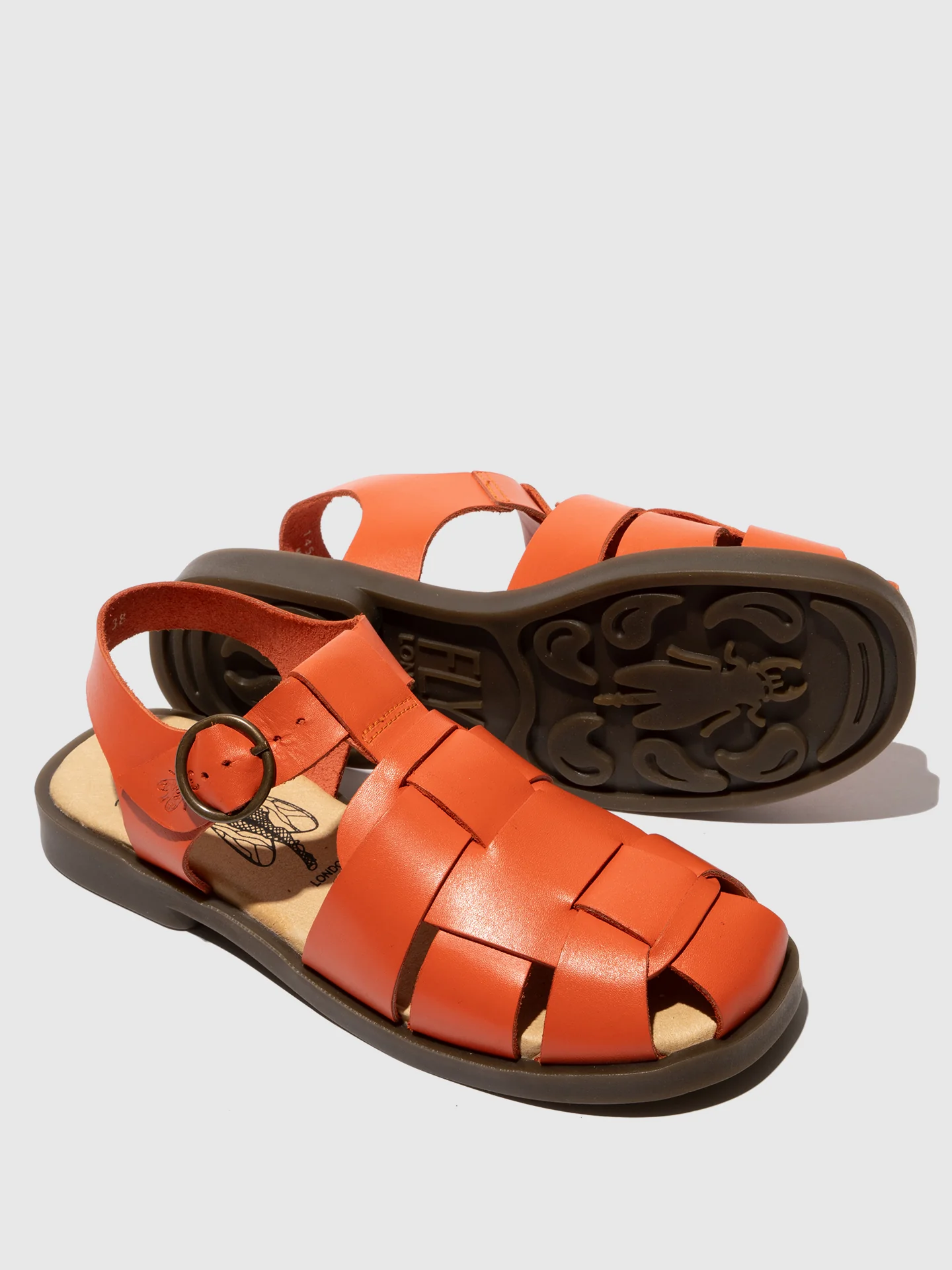 Buckle Sandals ARED437FLY SCARLET - Image 4
