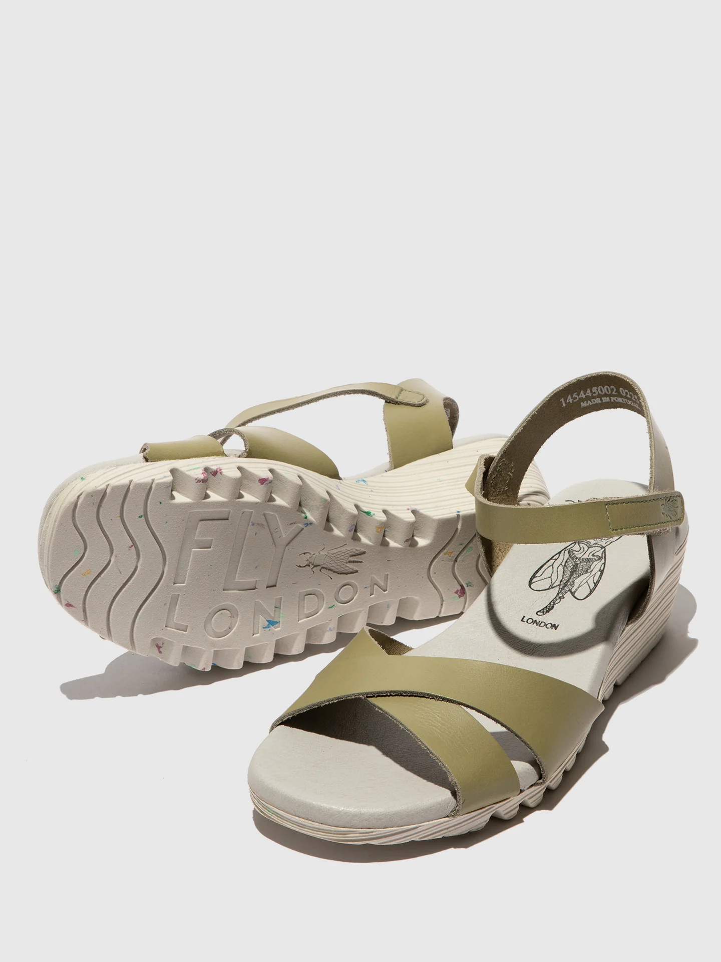 Sling-Back Sandals ORAN445FLY SMOG - Image 4