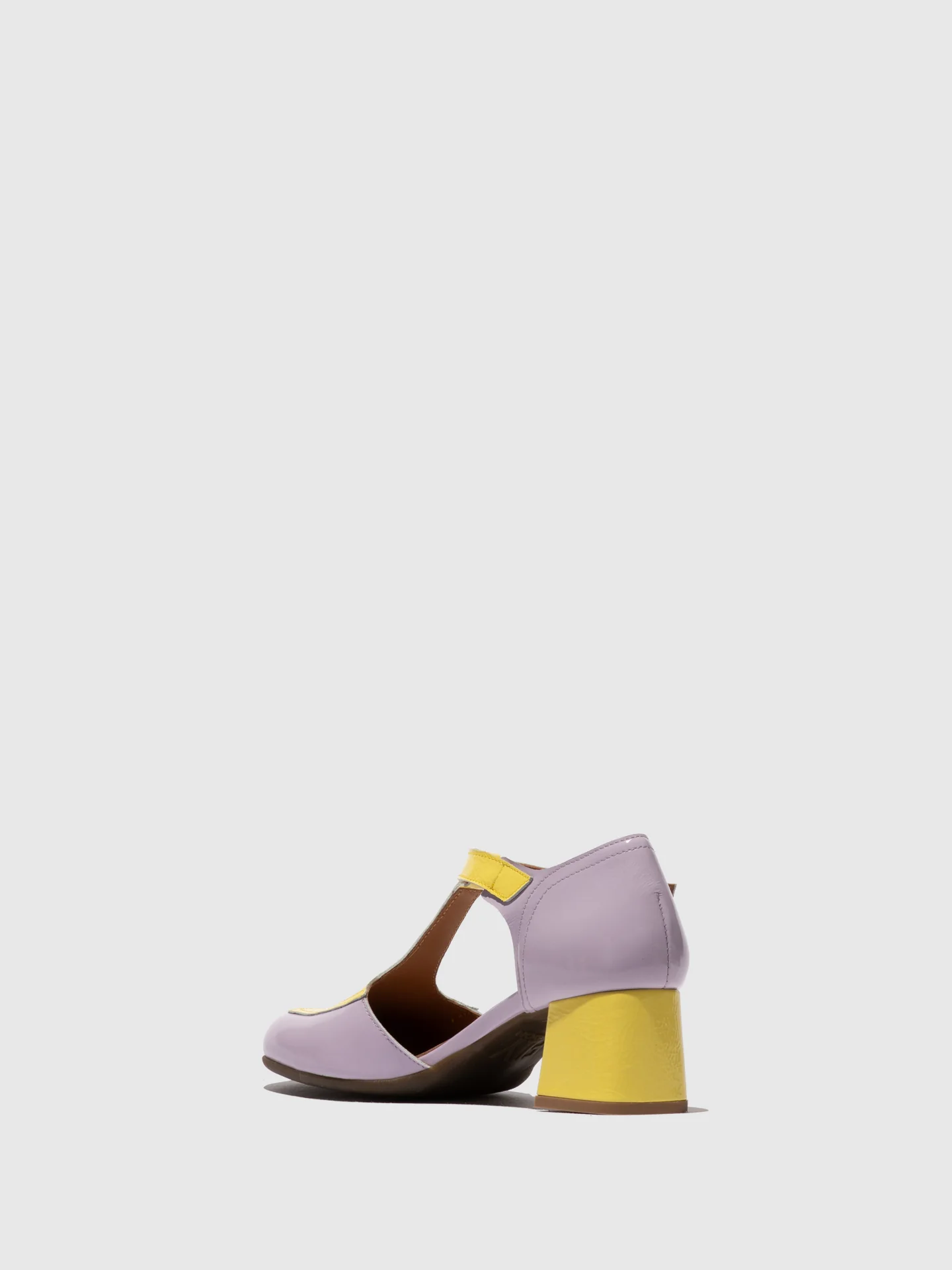 Buckle Shoes POLK457LY VIOLET/LEMON - Image 3