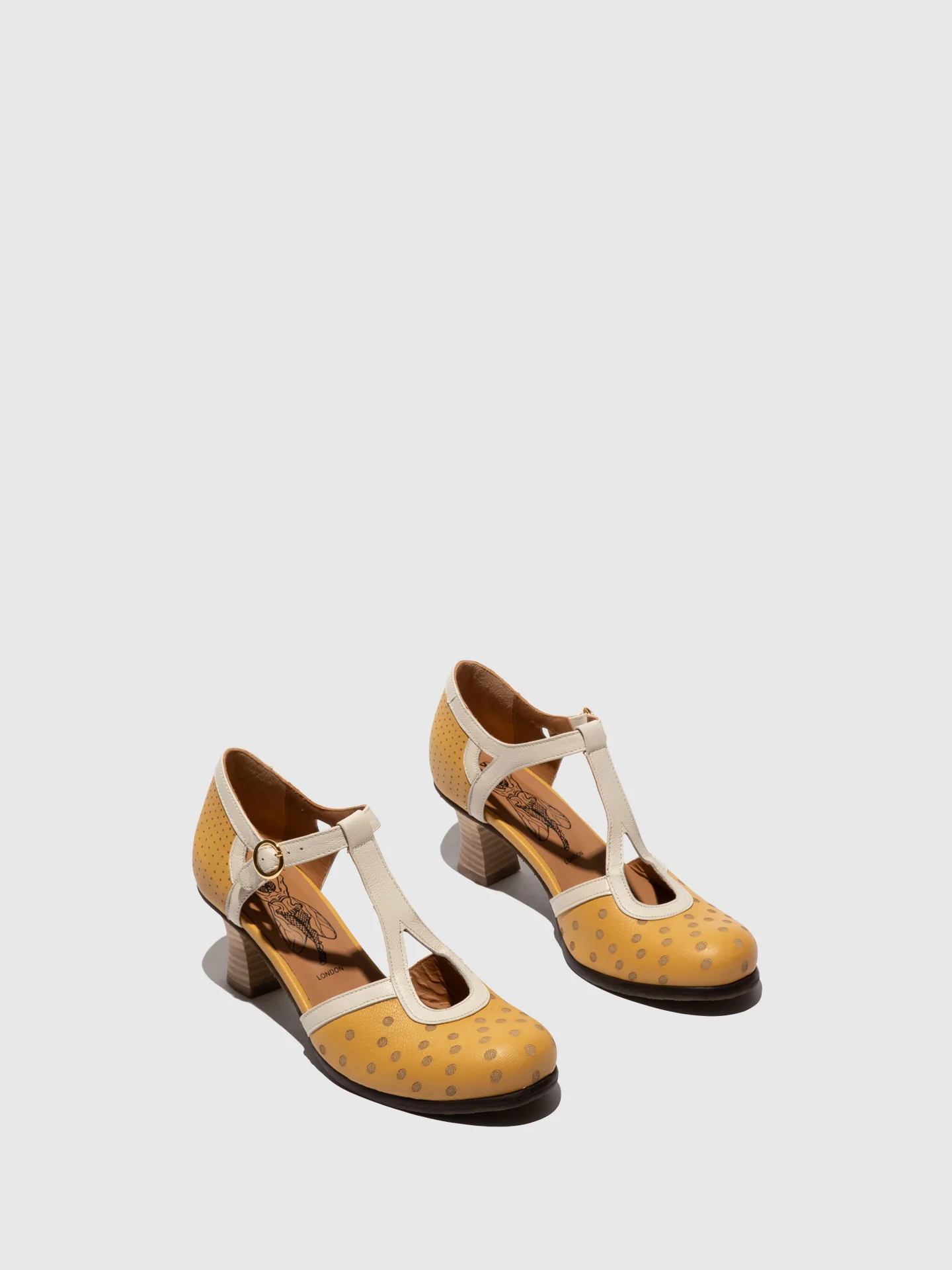 Mary Jane Shoes BLEF462FLY BUMBLEBEE/OFFWHITE - Image 2