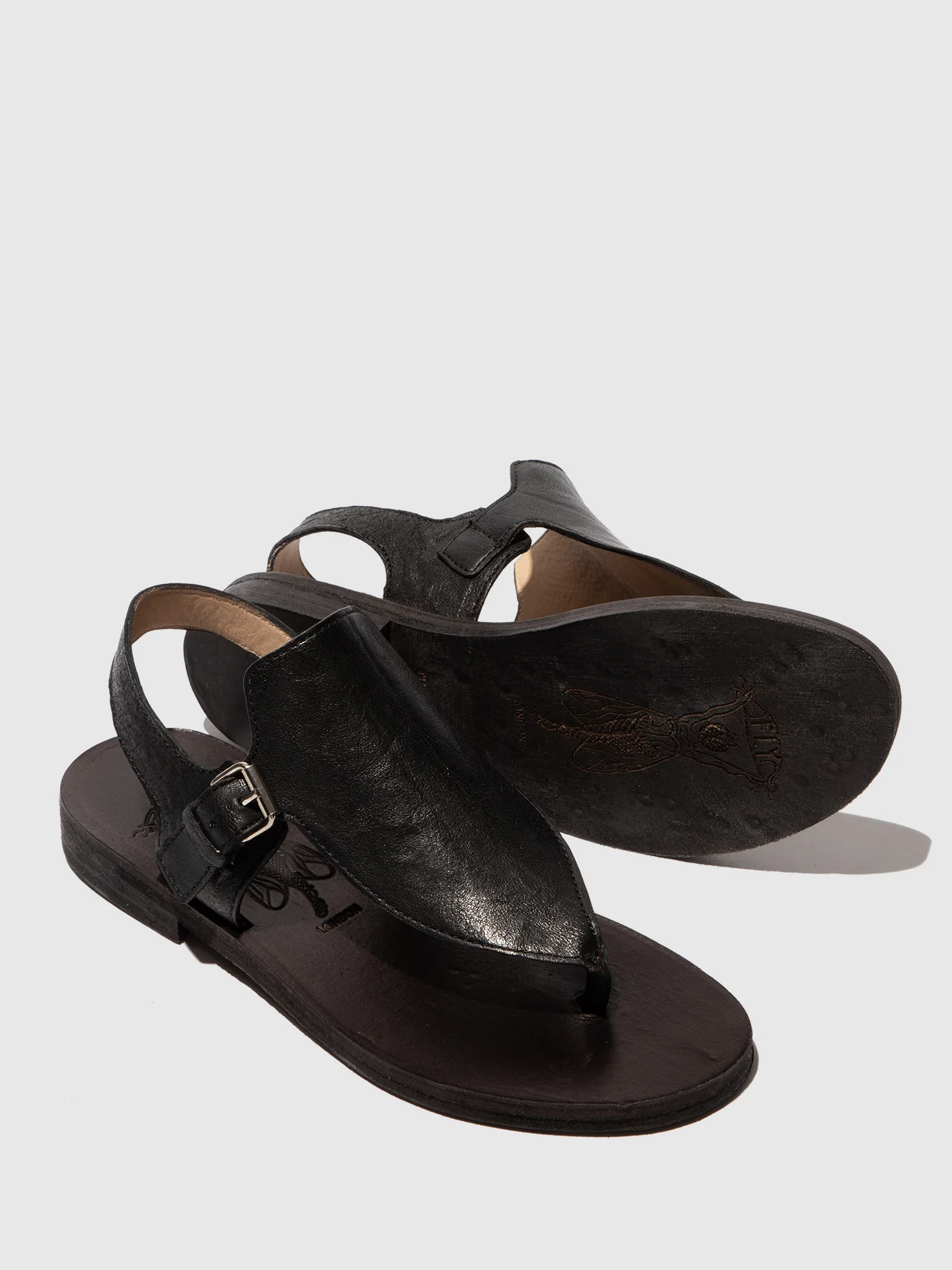 Sling-Back Sandals MAEL468FLY BLACK - Image 4